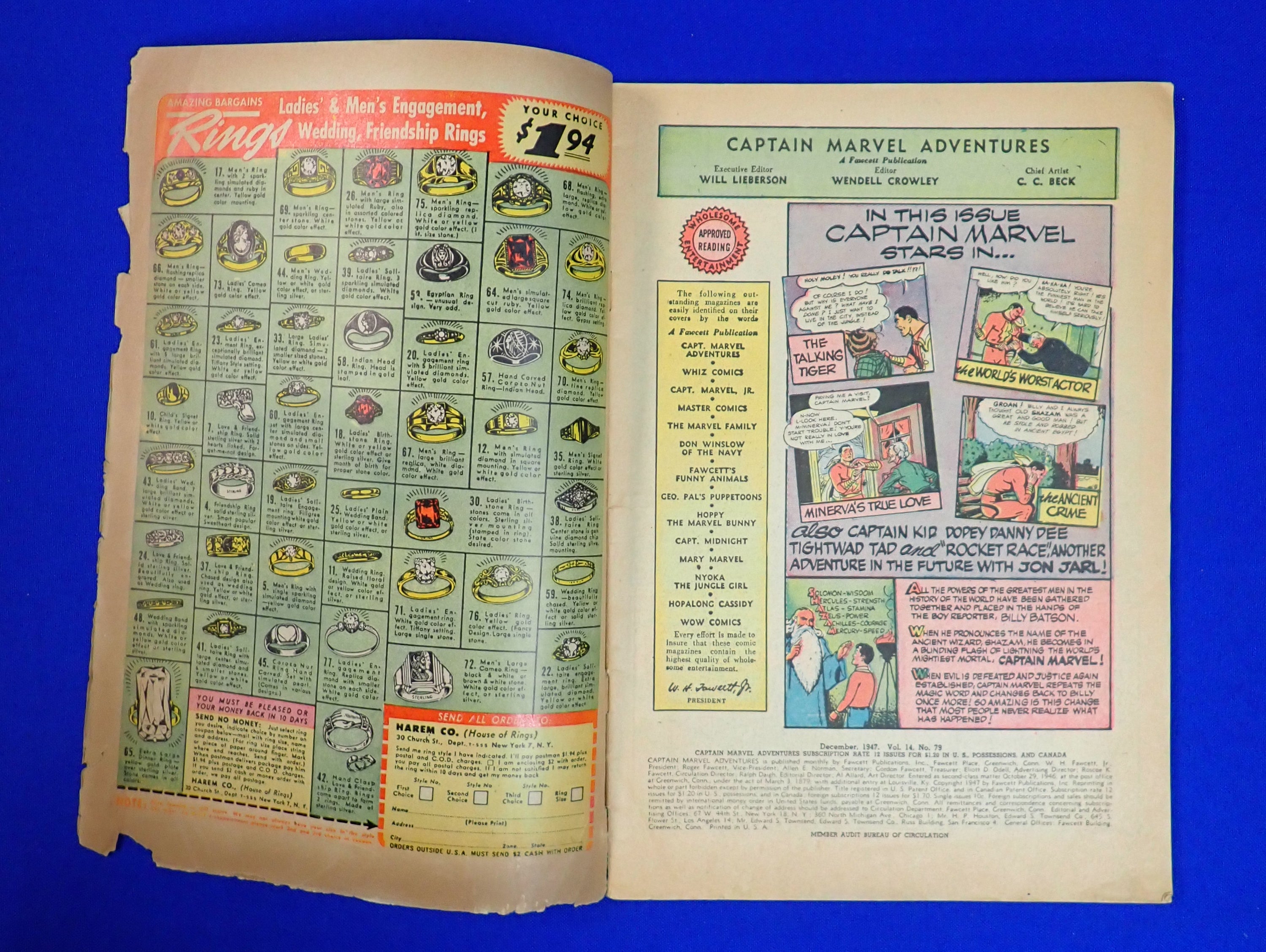 Captain Marvel #79 (1947) - GD (2.0)