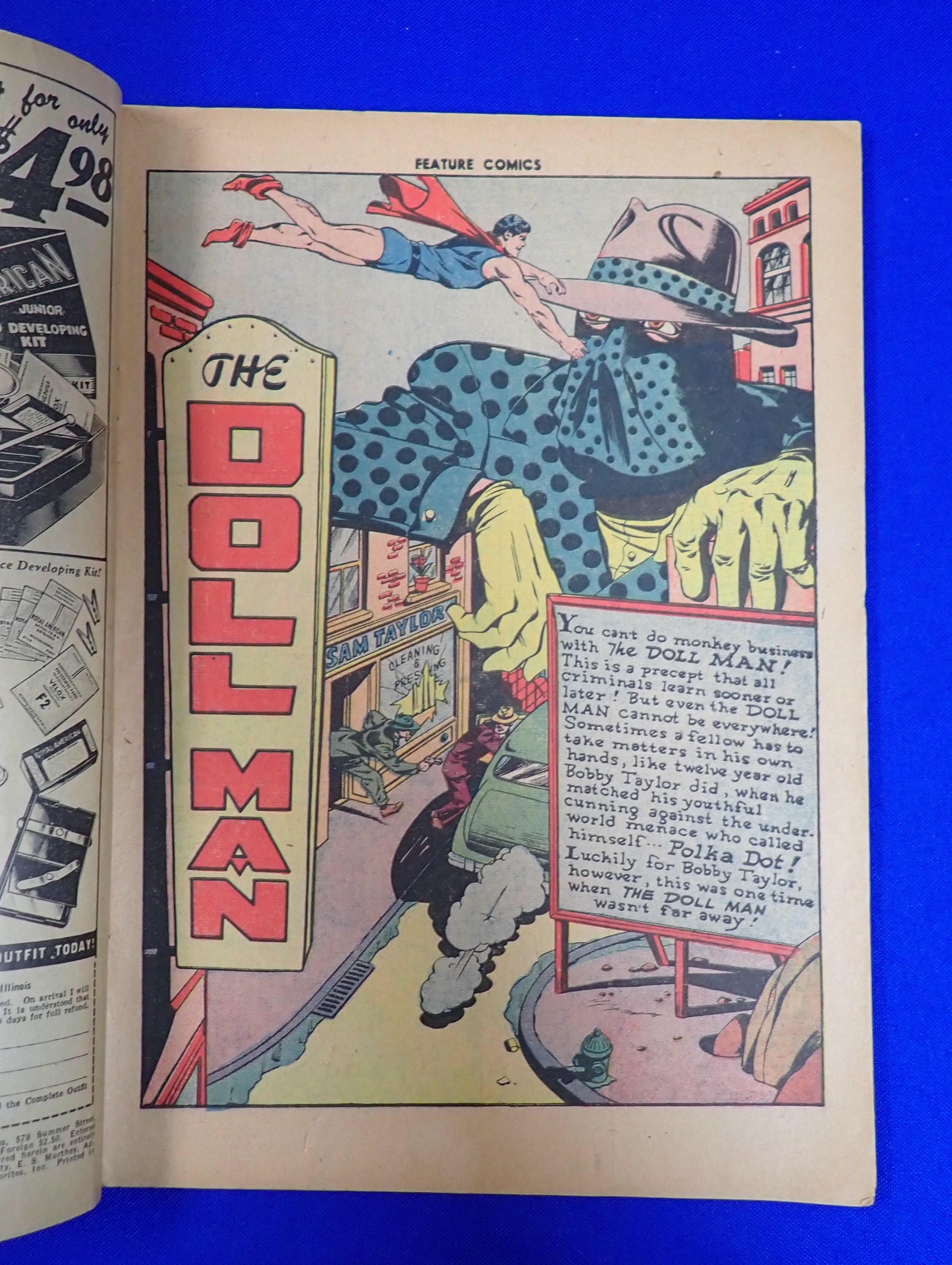 Feature Comics #11 7(1947) - VG (4.0) - Quality Comics