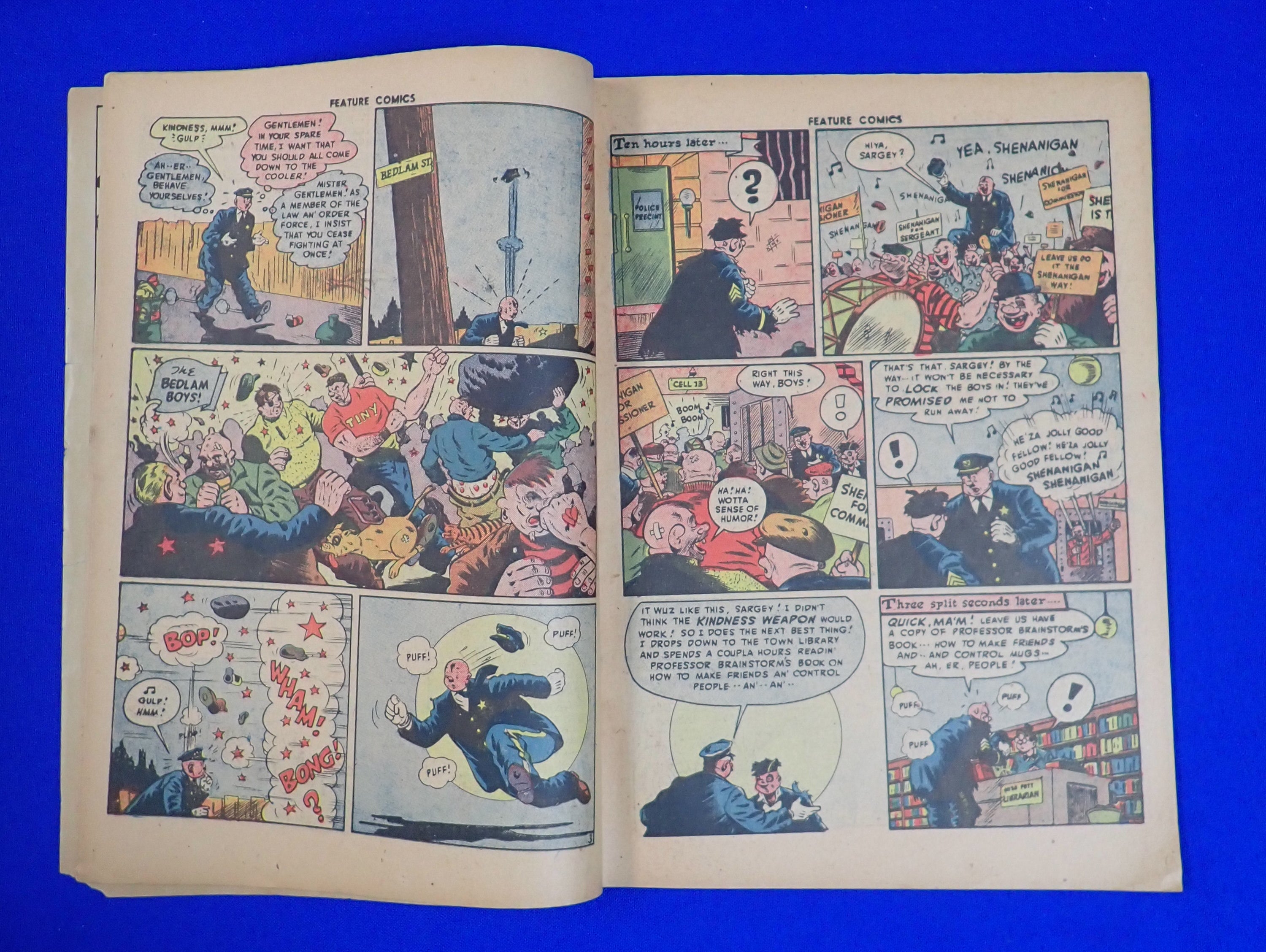 Feature Comics #11 7(1947) - VG (4.0) - Quality Comics