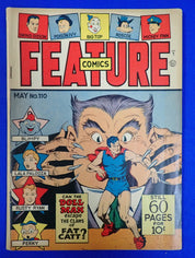 Feature Comics #110 (1947) - GD+ 2.5 - Quality Comics