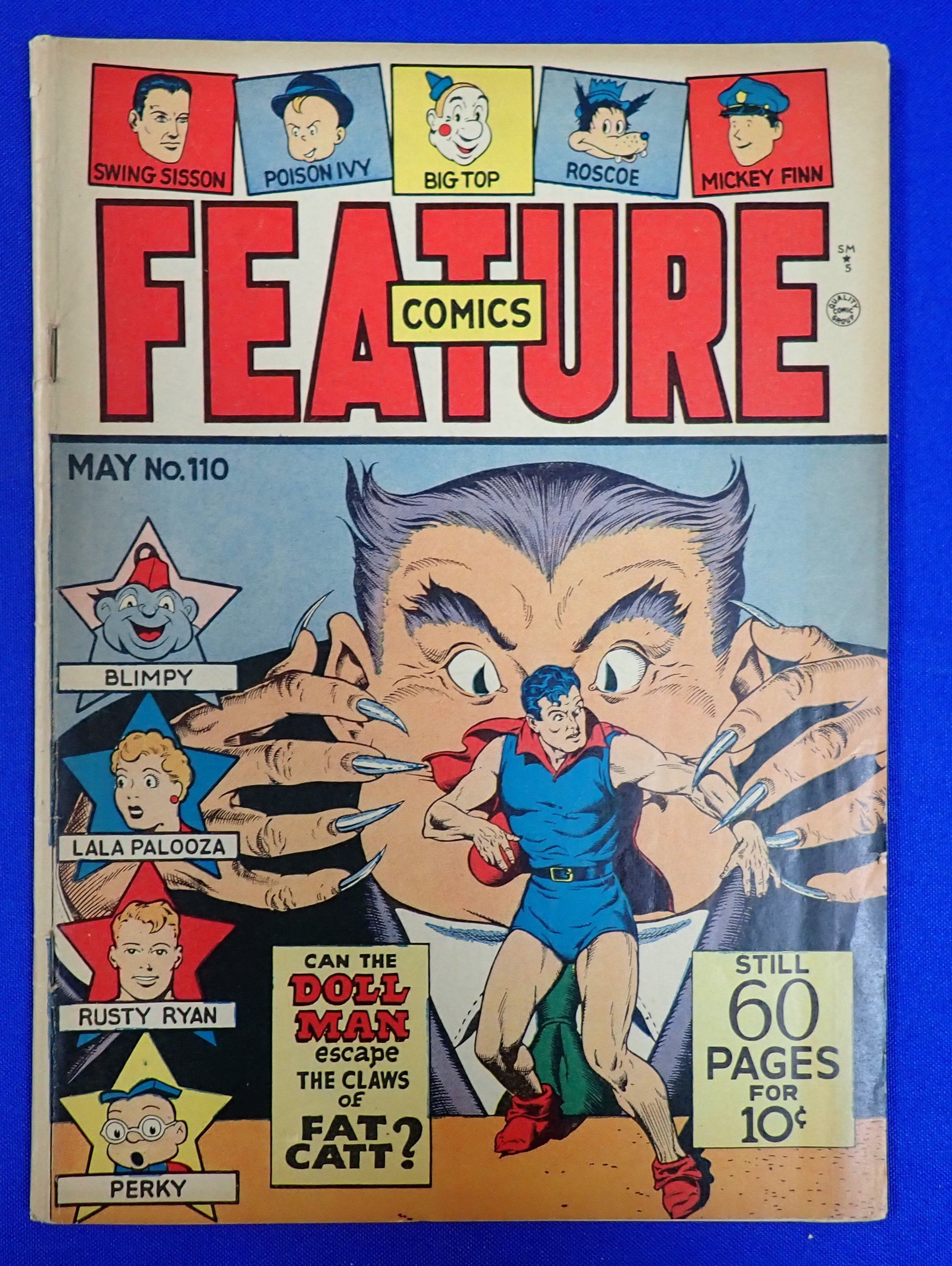 Feature Comics #110 (1947) - GD+ 2.5 - Quality Comics