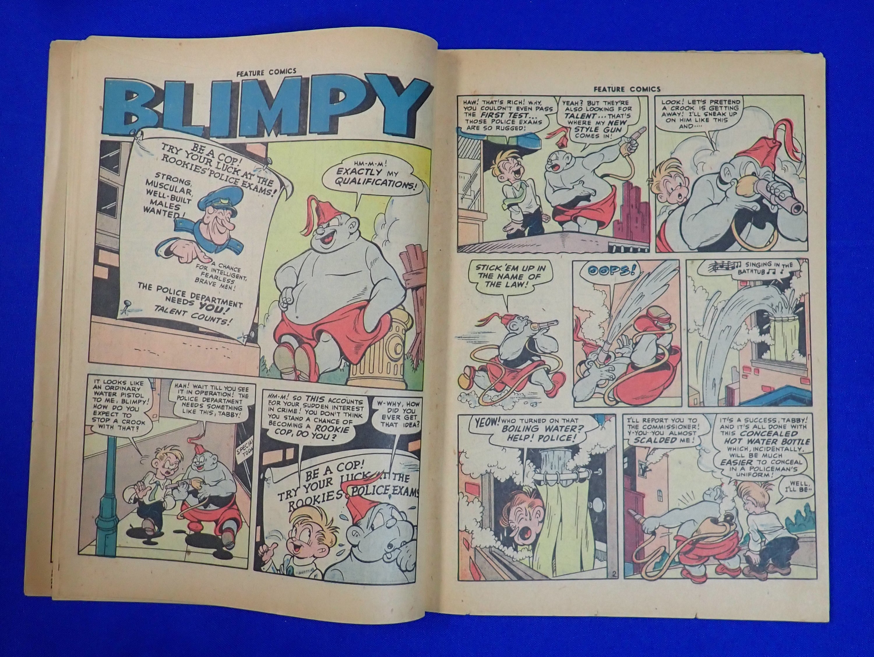 Feature Comics #110 (1947) - GD+ 2.5 - Quality Comics