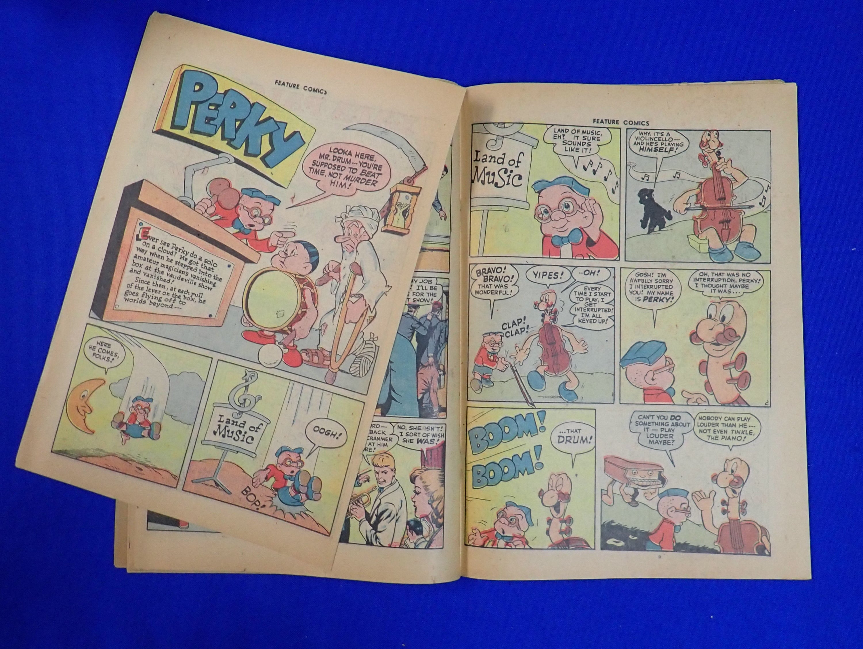 Feature Comics #110 (1947) - GD+ 2.5 - Quality Comics