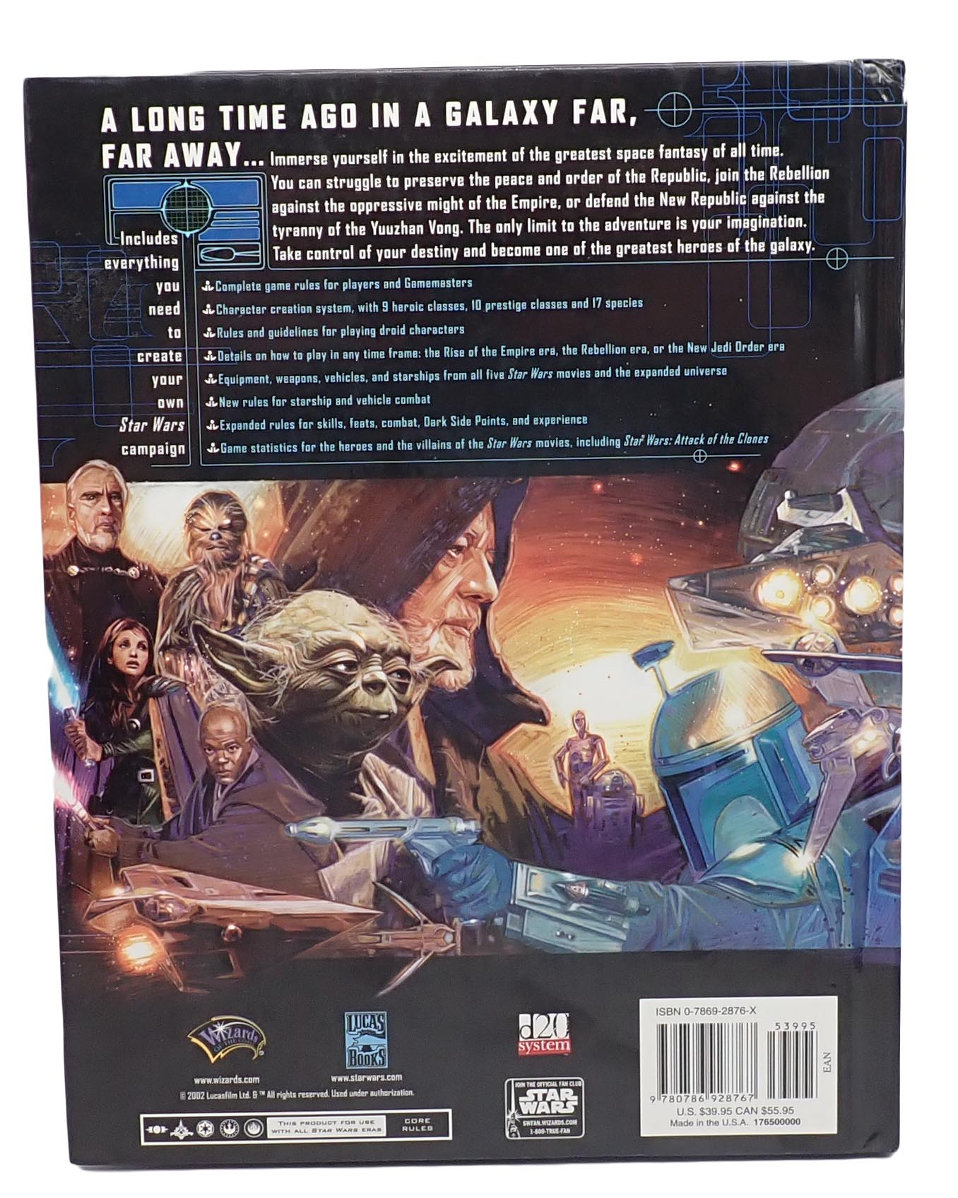 Star Wars Roleplaying Game Revised Core Rulebook [Pre-Owned]