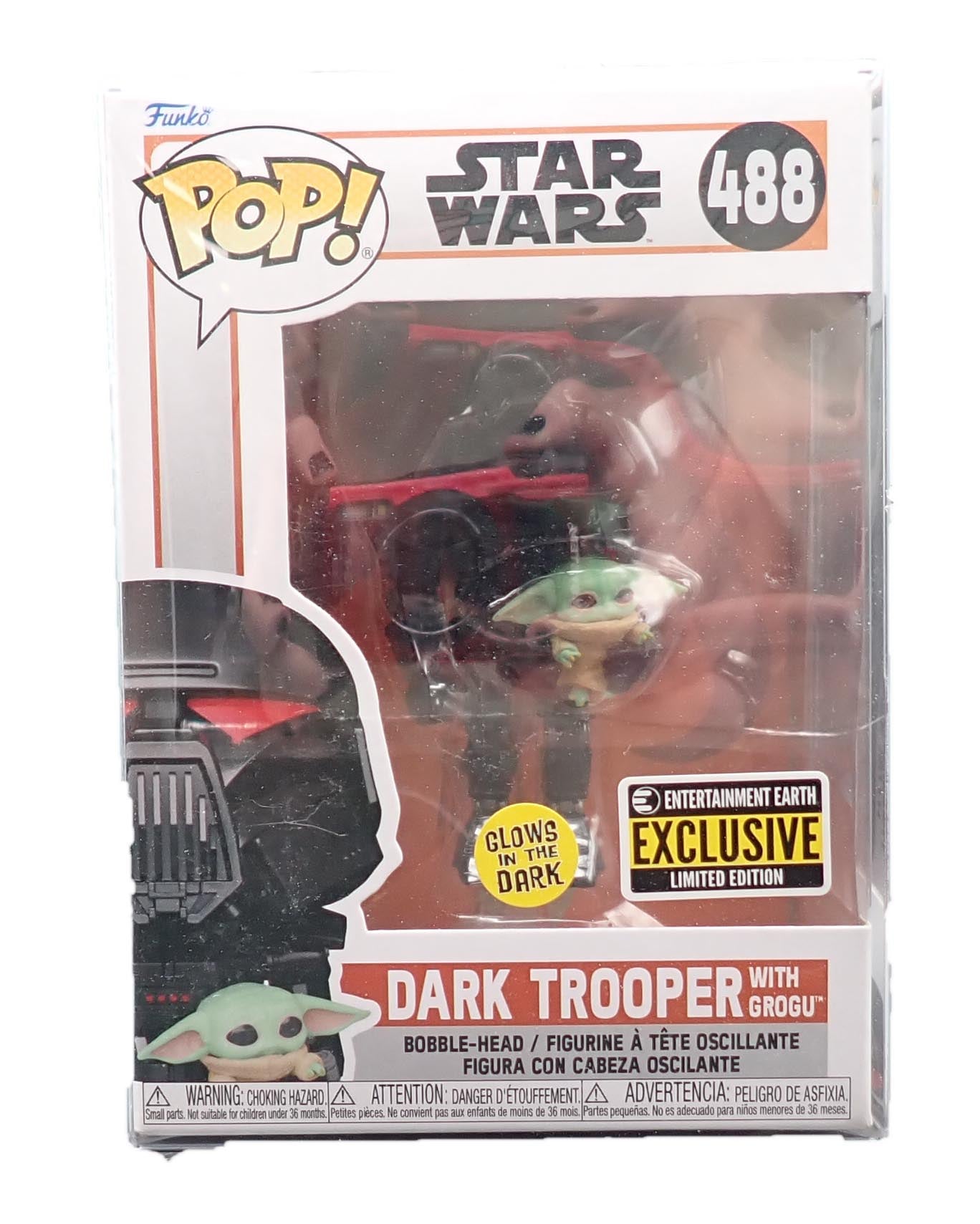 Dark Trooper with Grogu - POP! #488