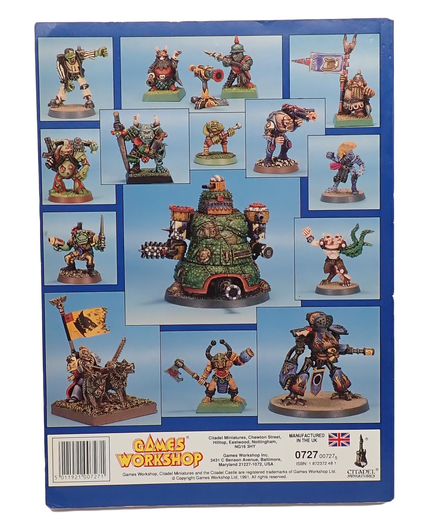 Citadel Miniatures Catalogue - Section One / Blue (1991)