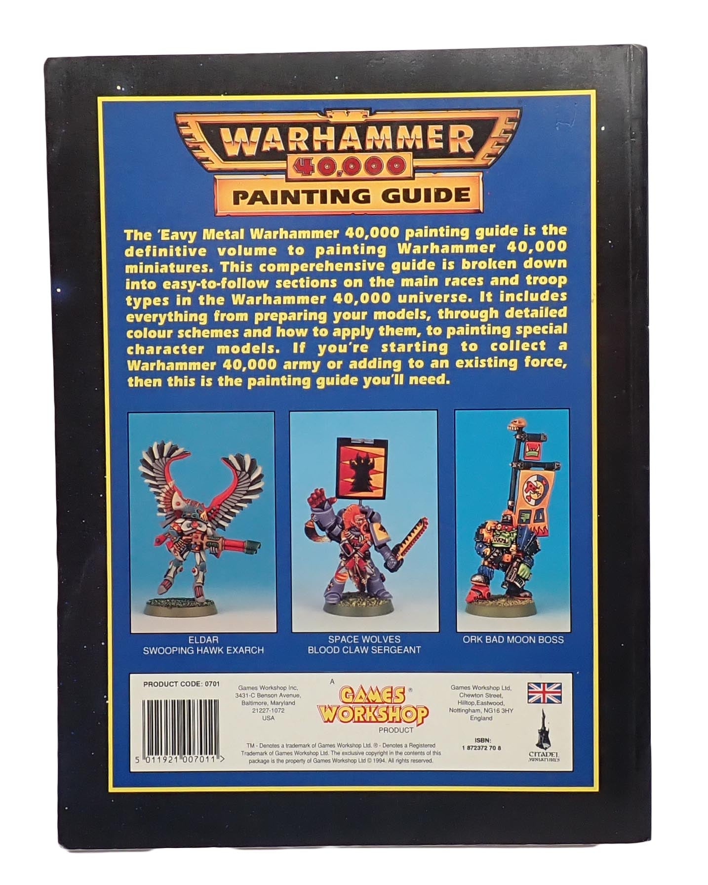Warhammer 40,000: 'eavy Metal Painting Guide (1994)
