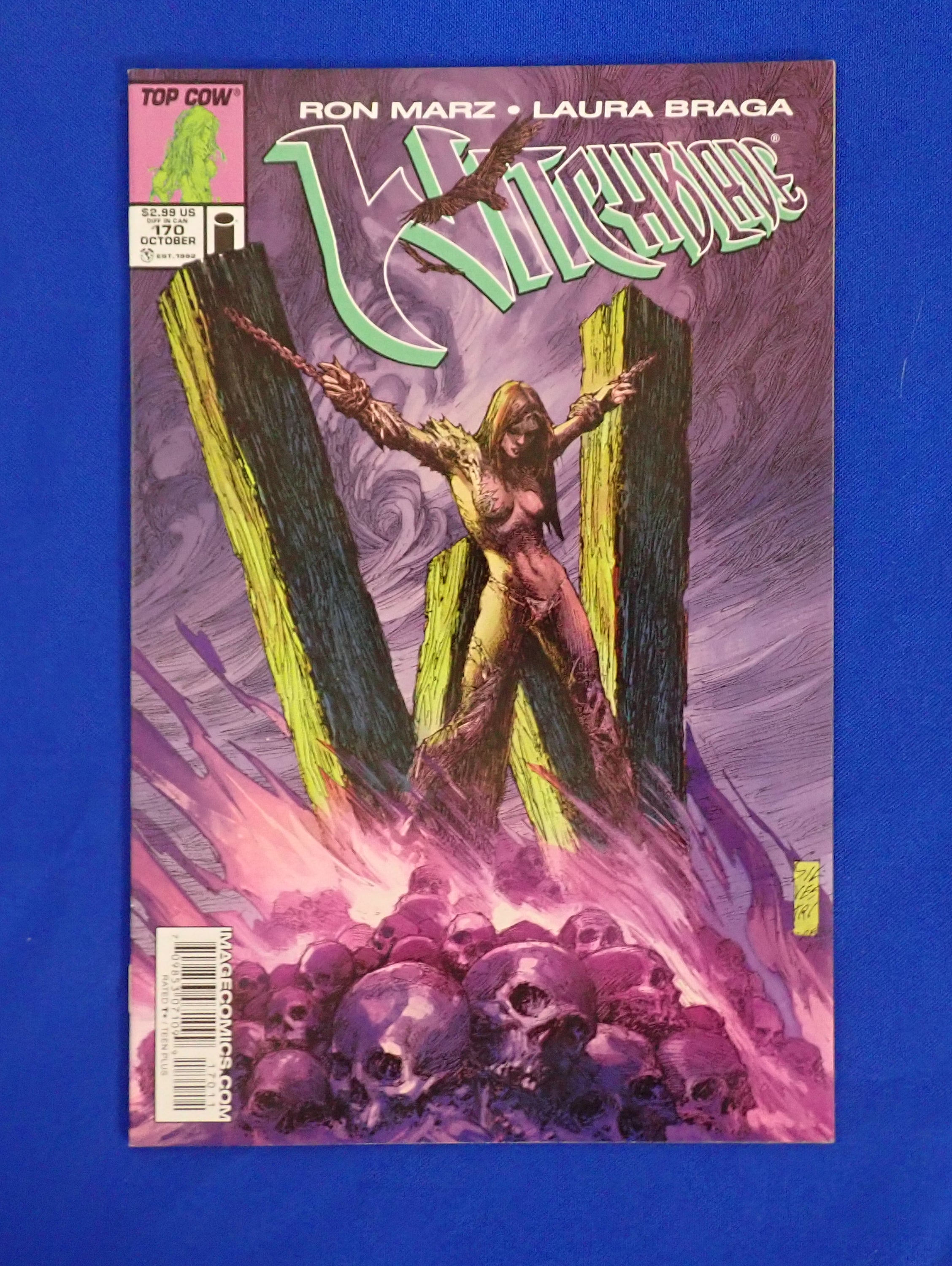 Witchblade 170 (2013) NM - X-Men #251 Homage