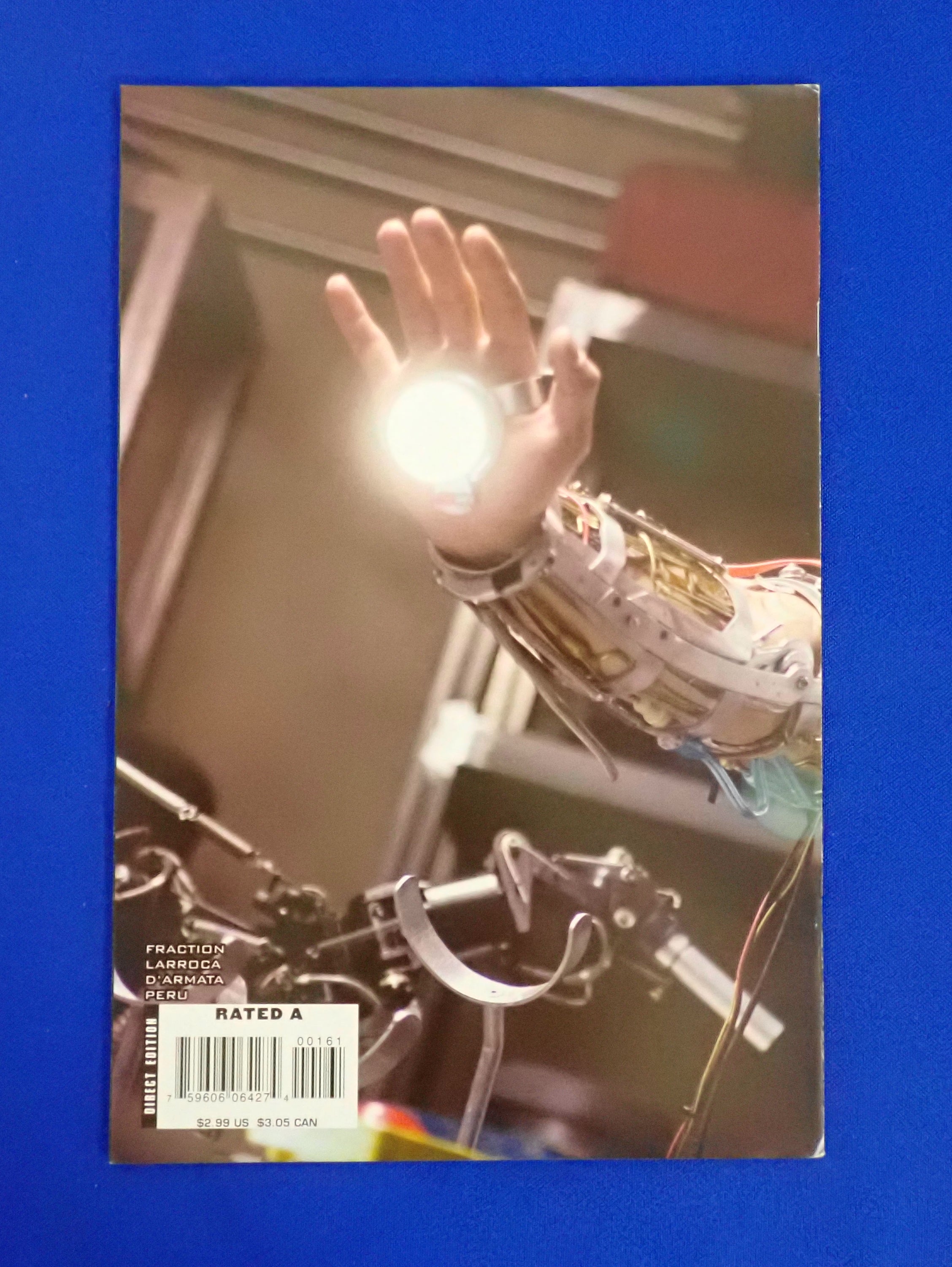Invincible Iron Man 1 (2008) Photo Variant