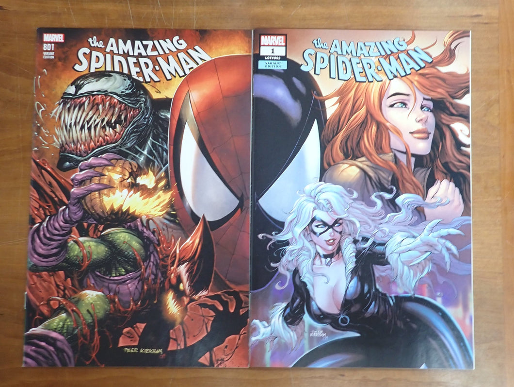 ASM 1 & 801 Tyler Kirkham Connecting Covers - NM