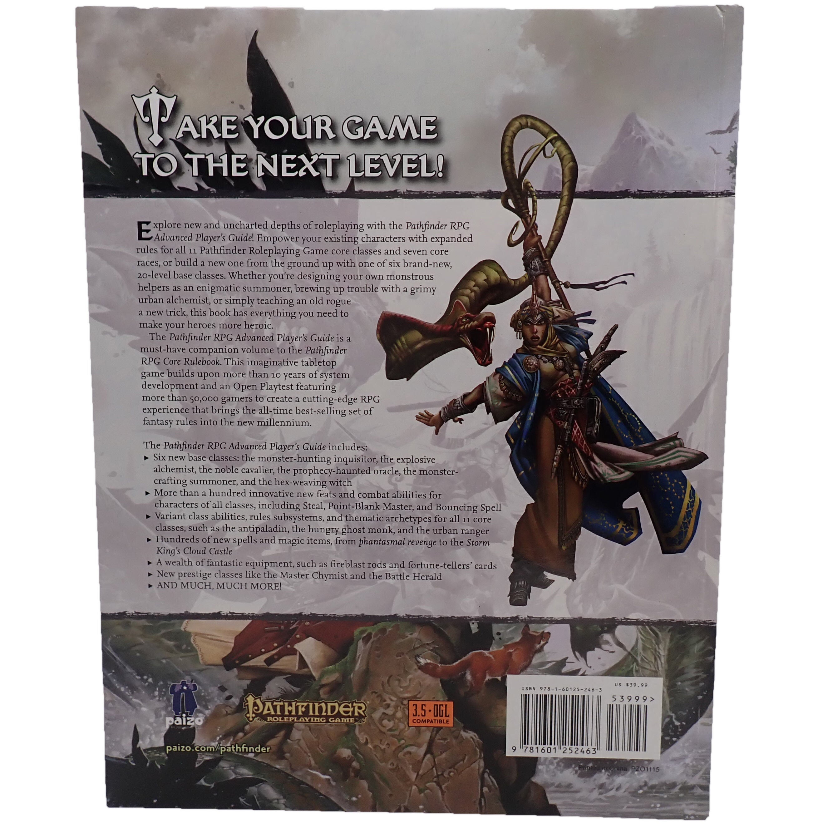 Pathfinder Advanced Player's Guide First Edition [Pre-Owned]