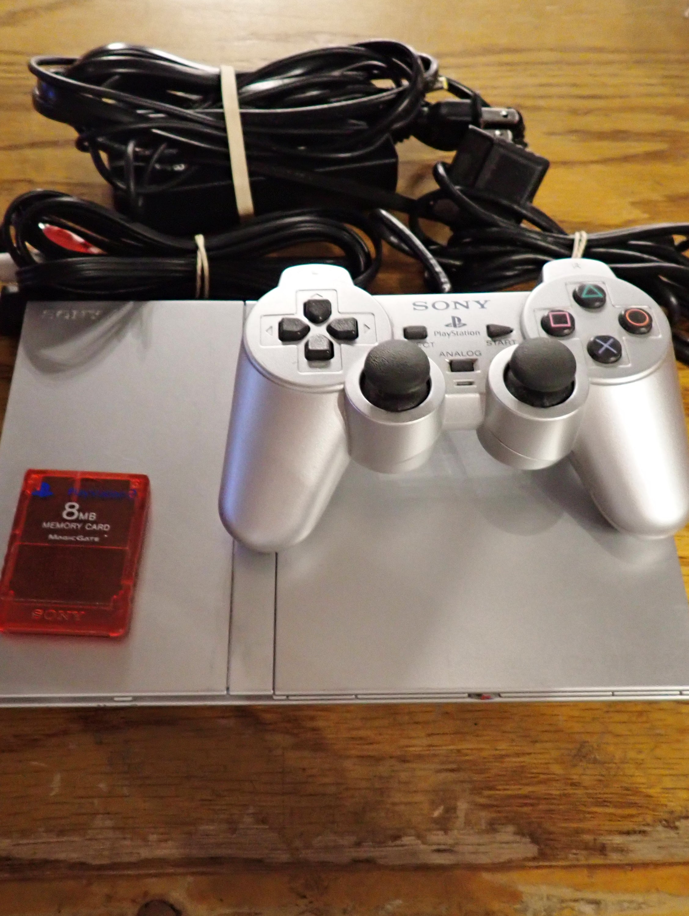 PS2 Slim Console - Silver