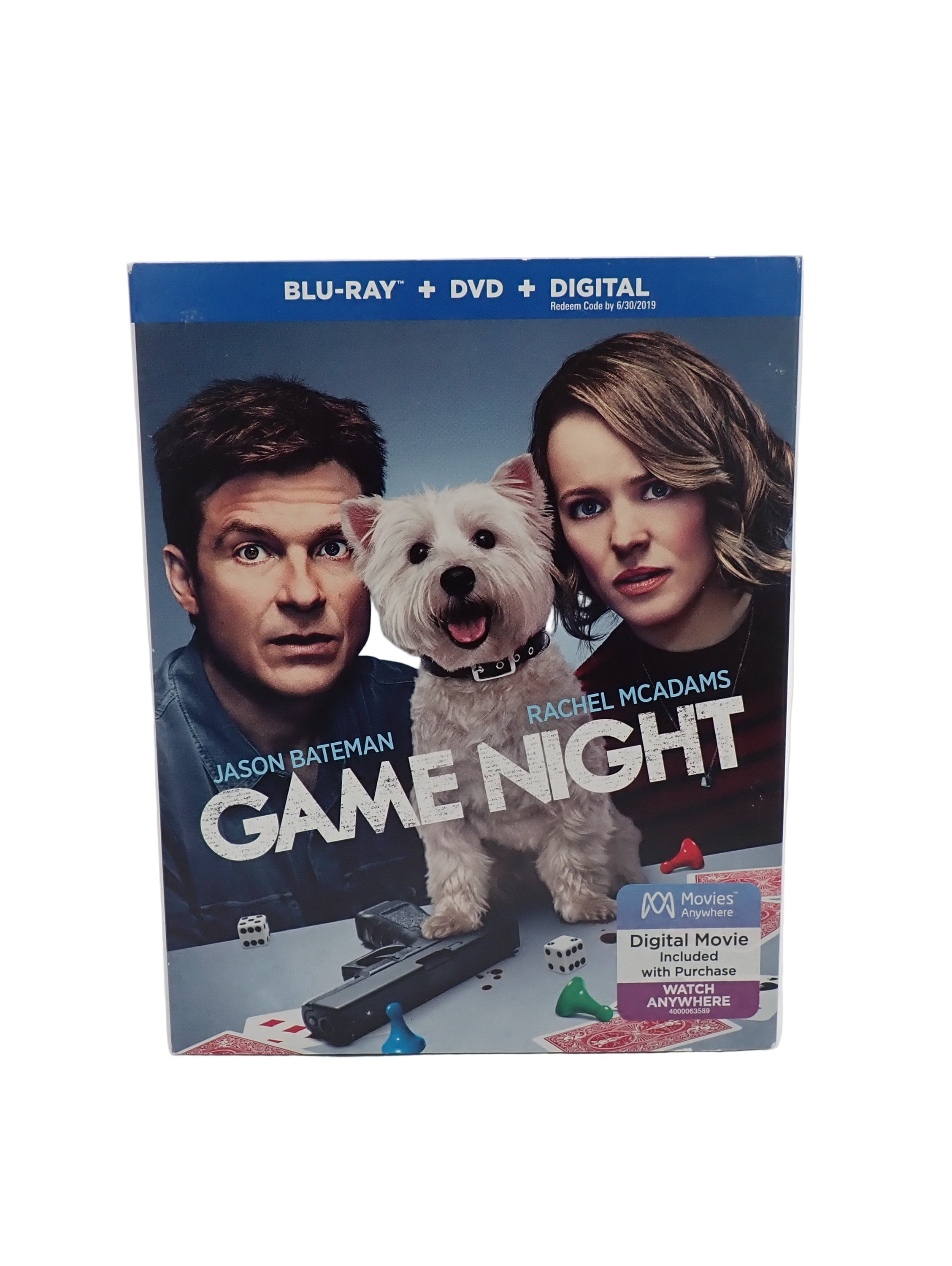 Game Night (Blu-Ray+DVD) [Pre-Owned]
