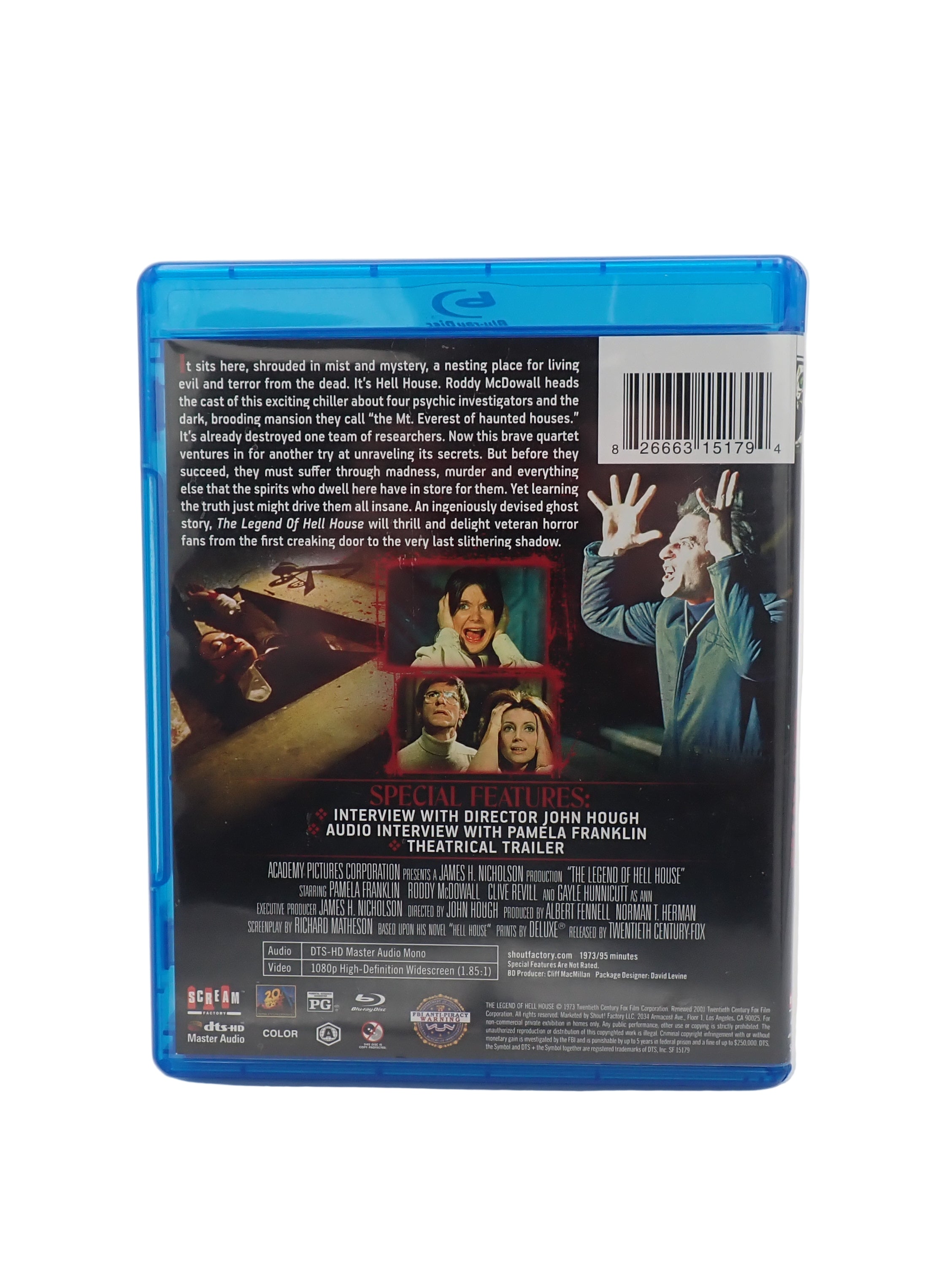 The Legend of Hell House (Blu-Ray) [Pre-Owned]