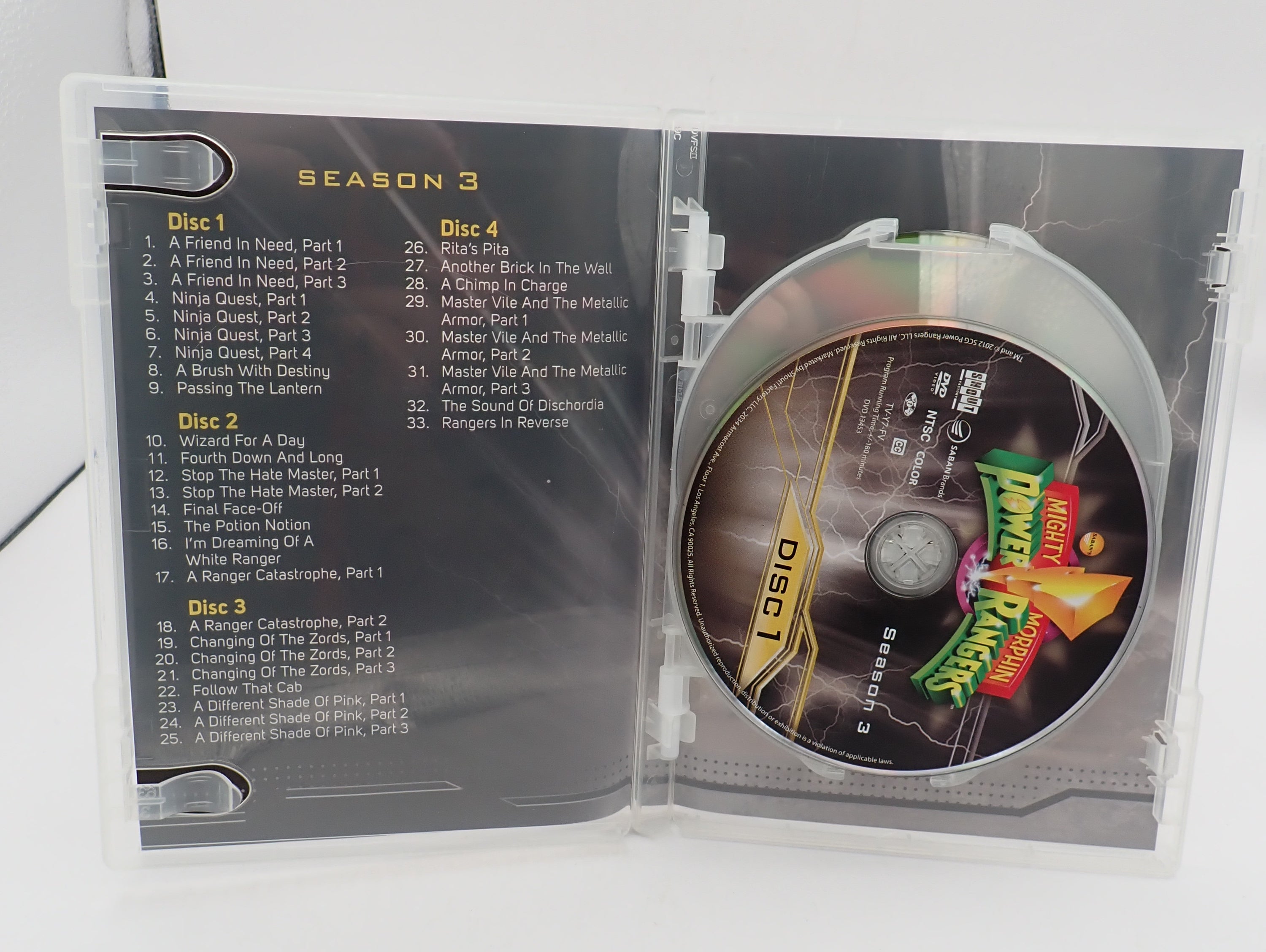 Mighty Morphin Power Rangers - The Complete Series (DVD) [Pre-Owned]