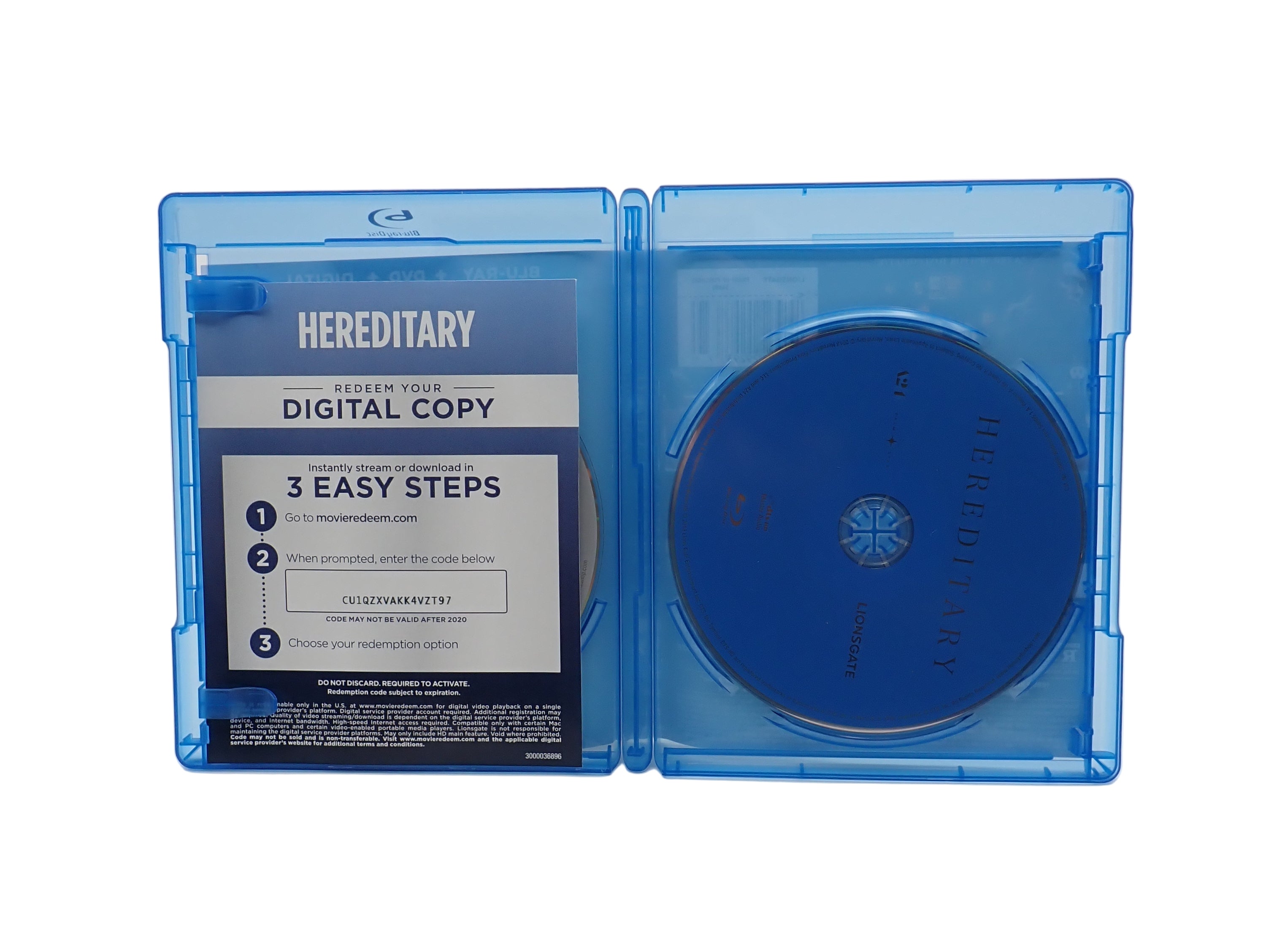 Hereditary (Blu-Ray+DVD) [Pre-Owned]