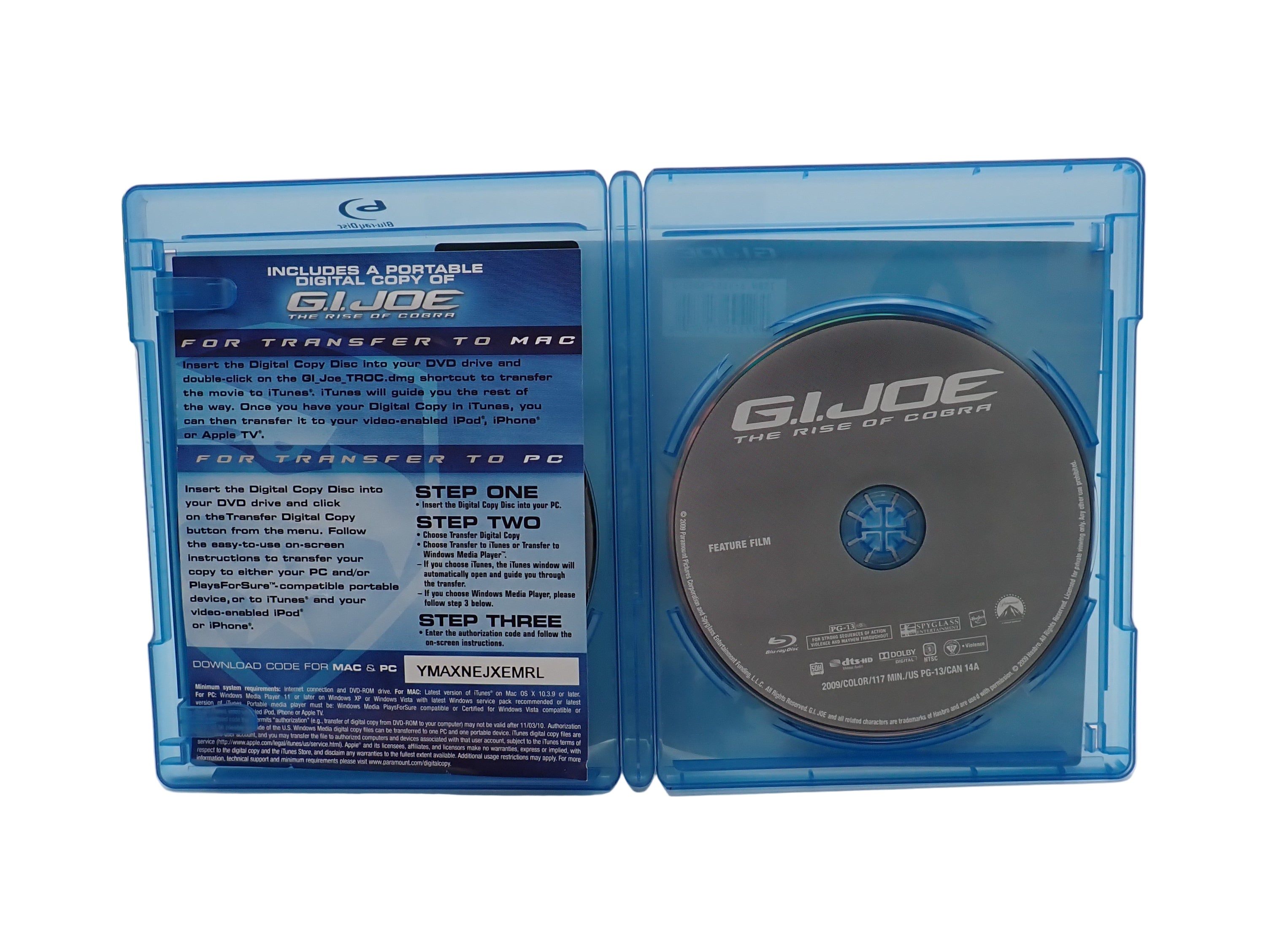G.I. Joe: The Rise of Cobra (Blu-Ray) [Pre-Owned]