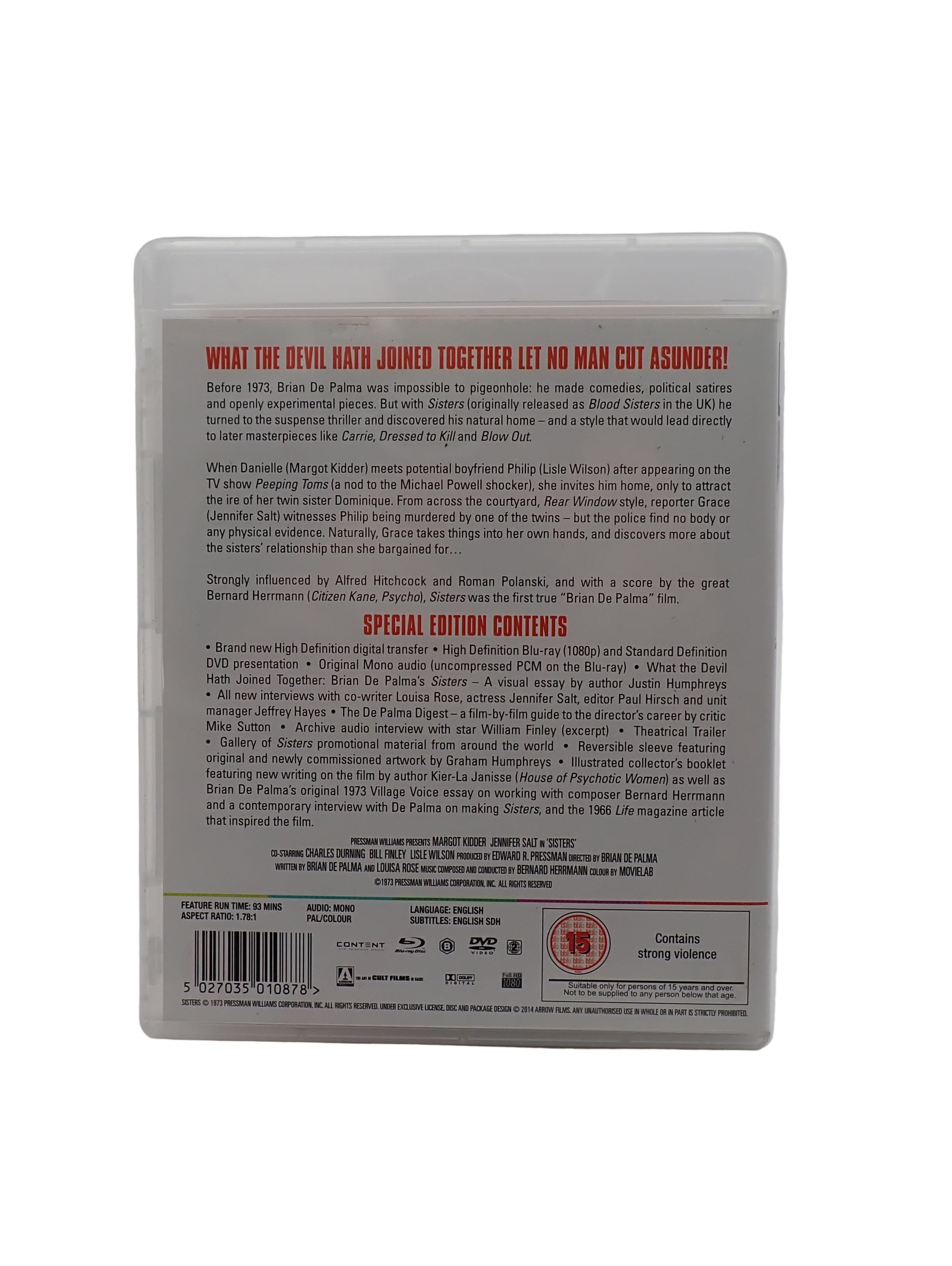 Sisters (Blu-Ray) [Pre-Owned]