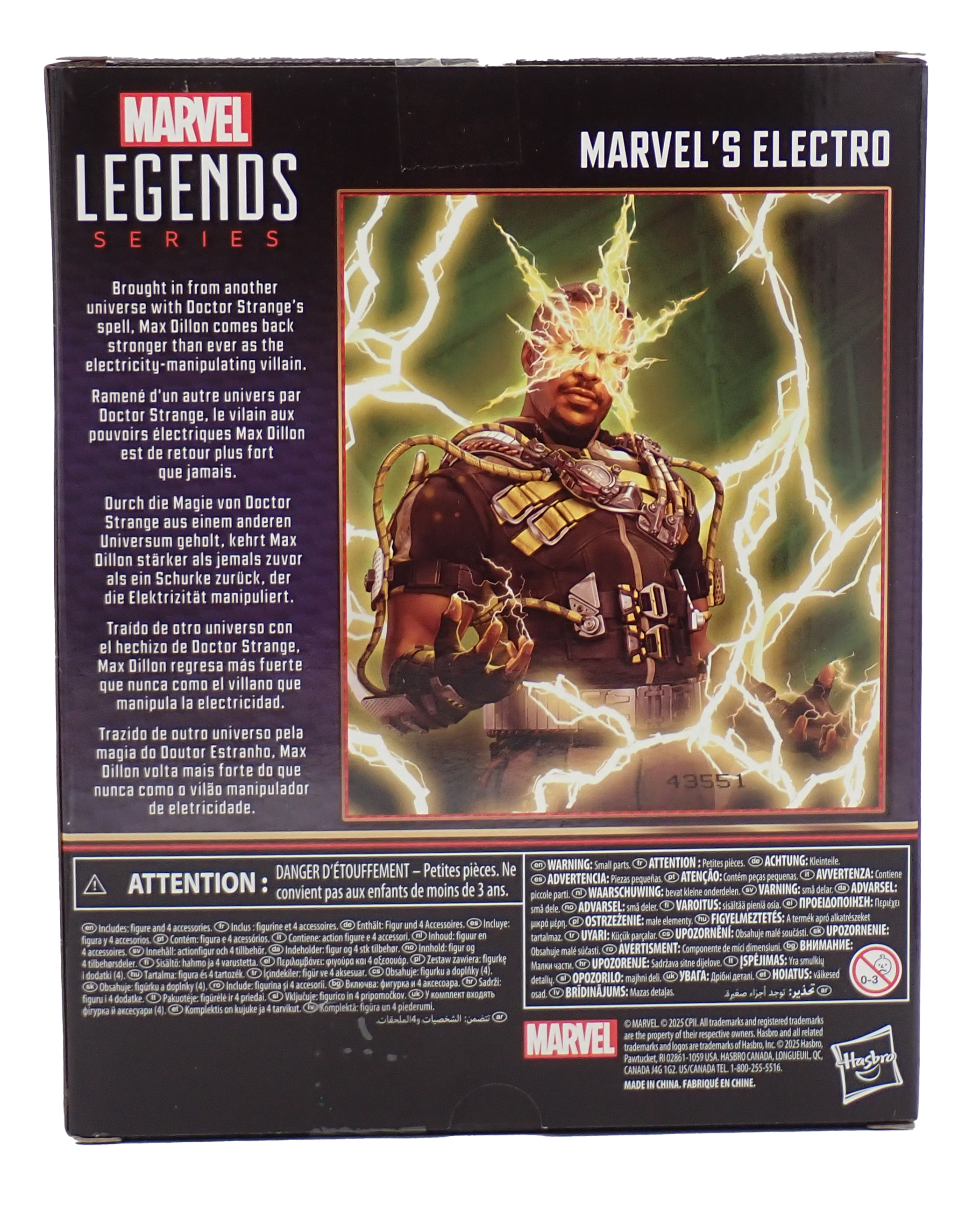 Marvel's Electro - Marvel Legends Figure