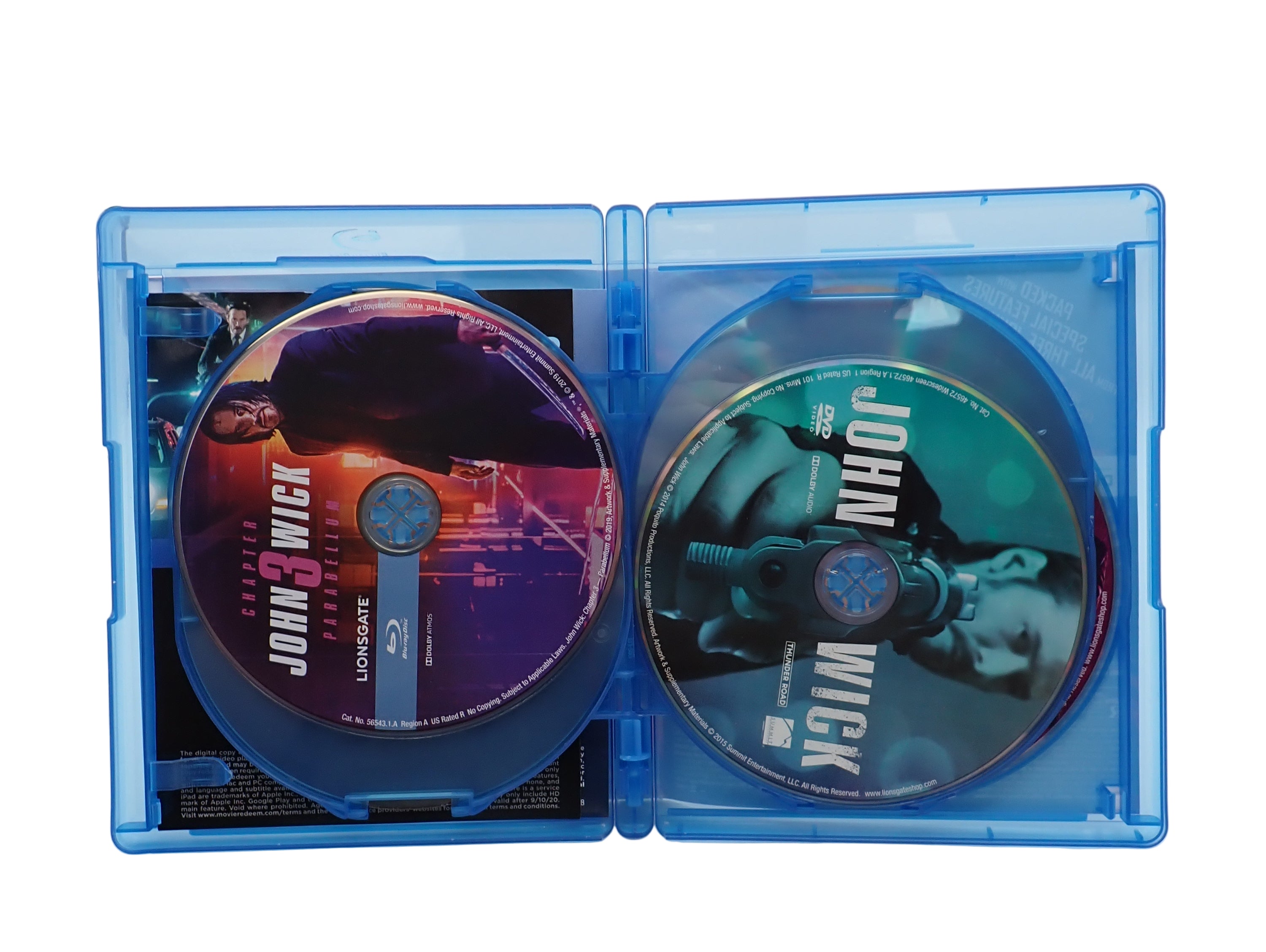 John Wick: Chapter 1-3 (Blu-Ray) [Pre-Owned]