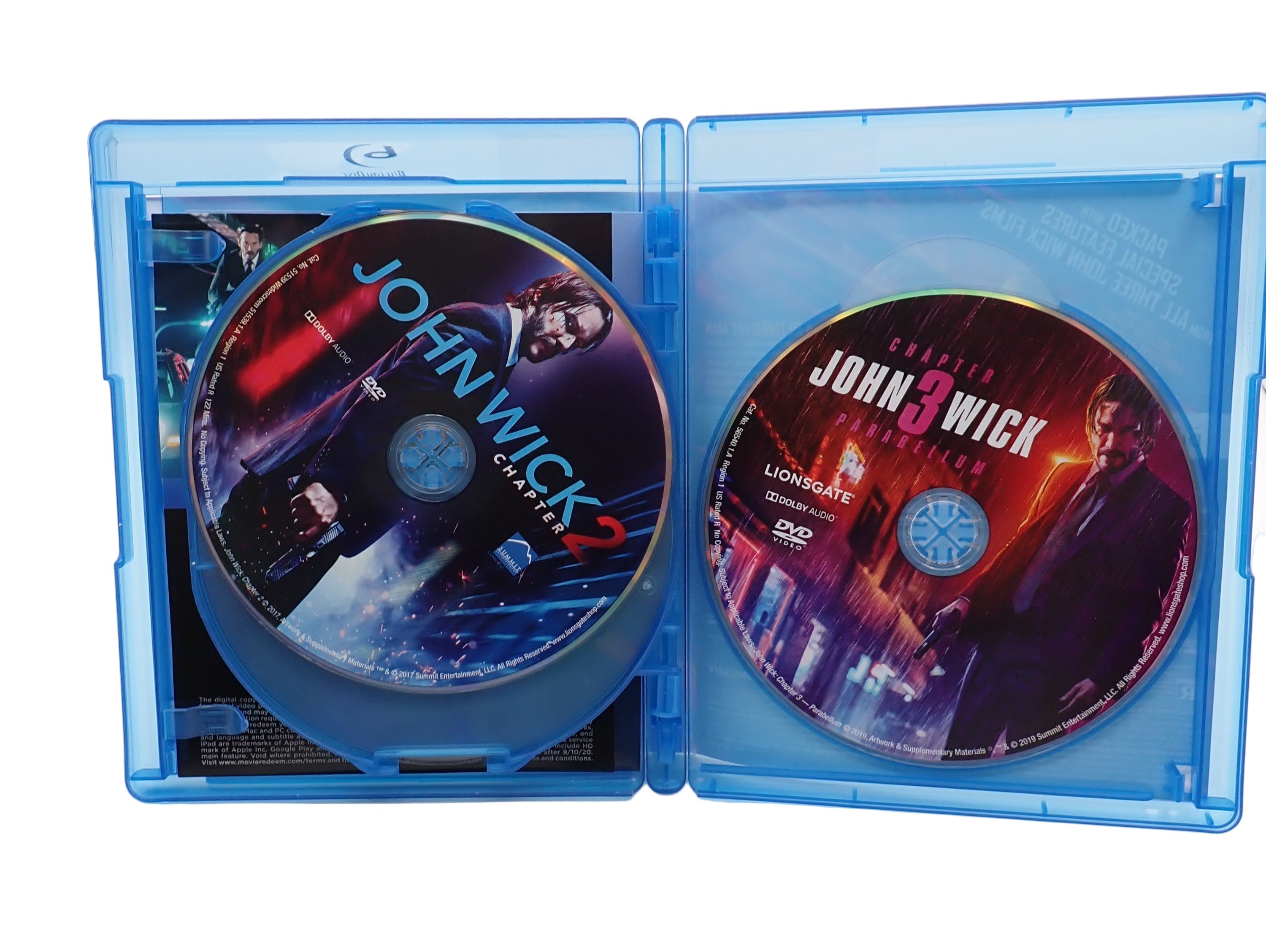 John Wick: Chapter 1-3 (Blu-Ray) [Pre-Owned]