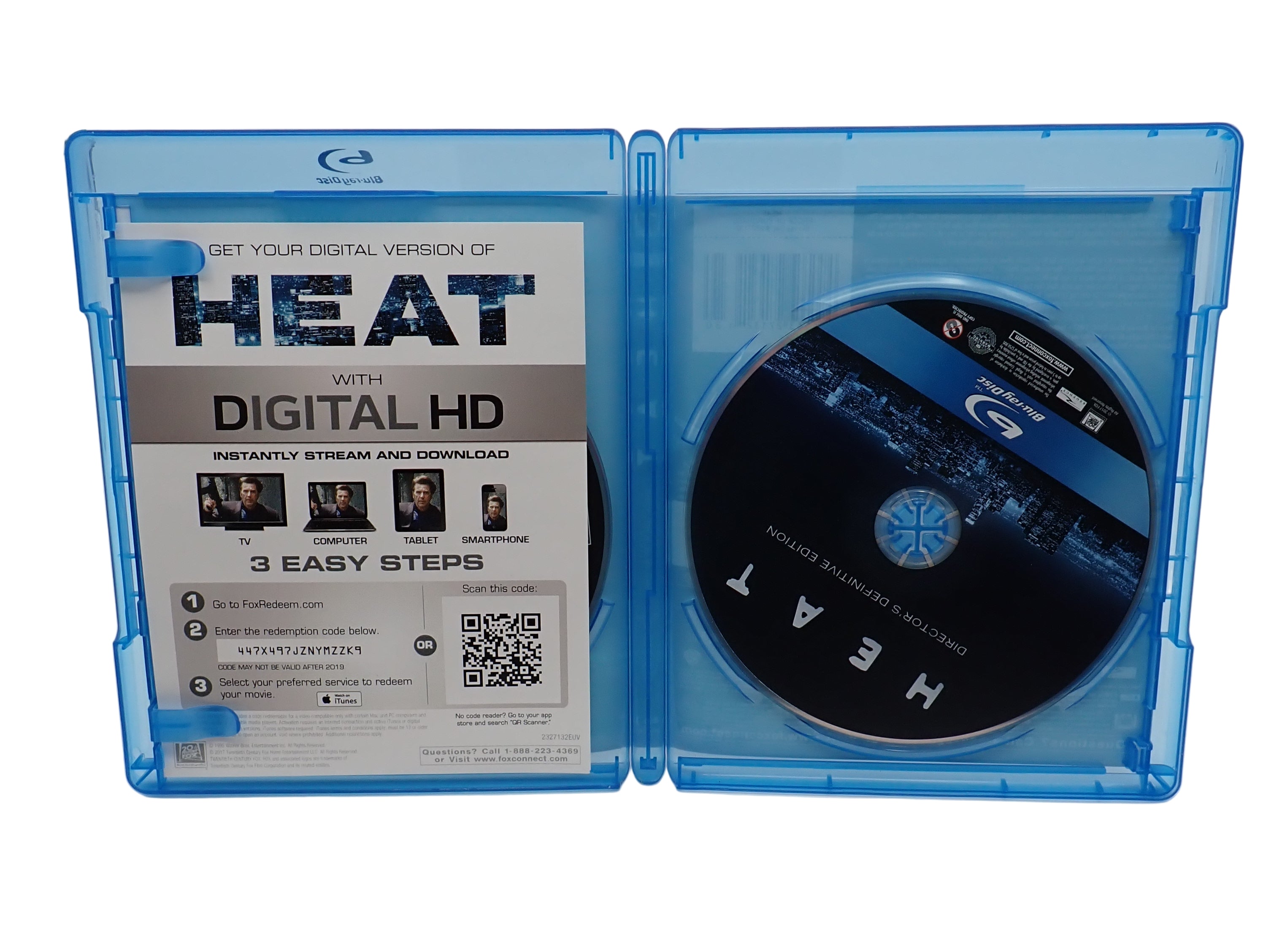 HEAT - Director's Definitive Edition (Blu-Ray) [Pre-Owned]