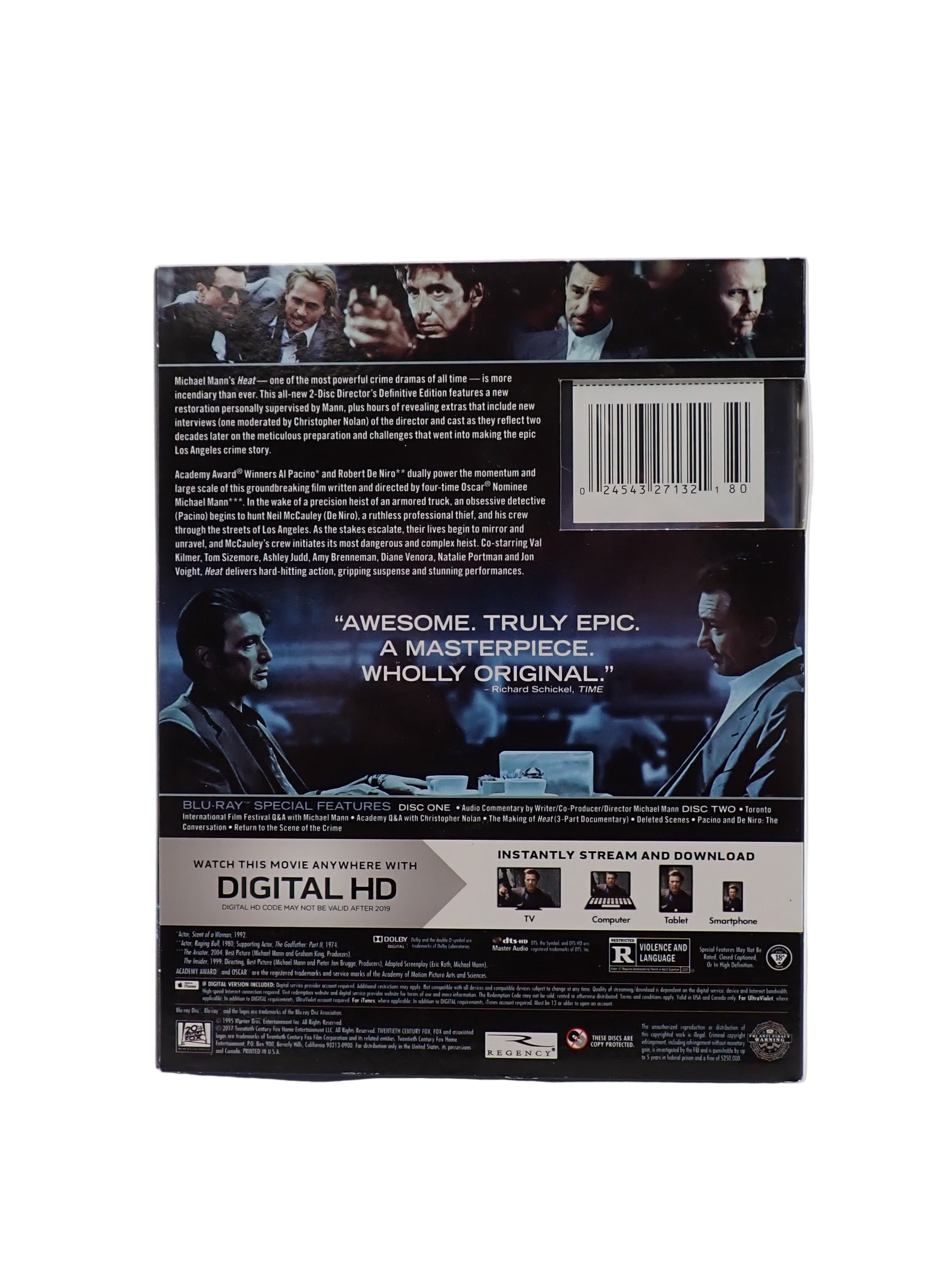 HEAT - Director's Definitive Edition (Blu-Ray) [Pre-Owned]