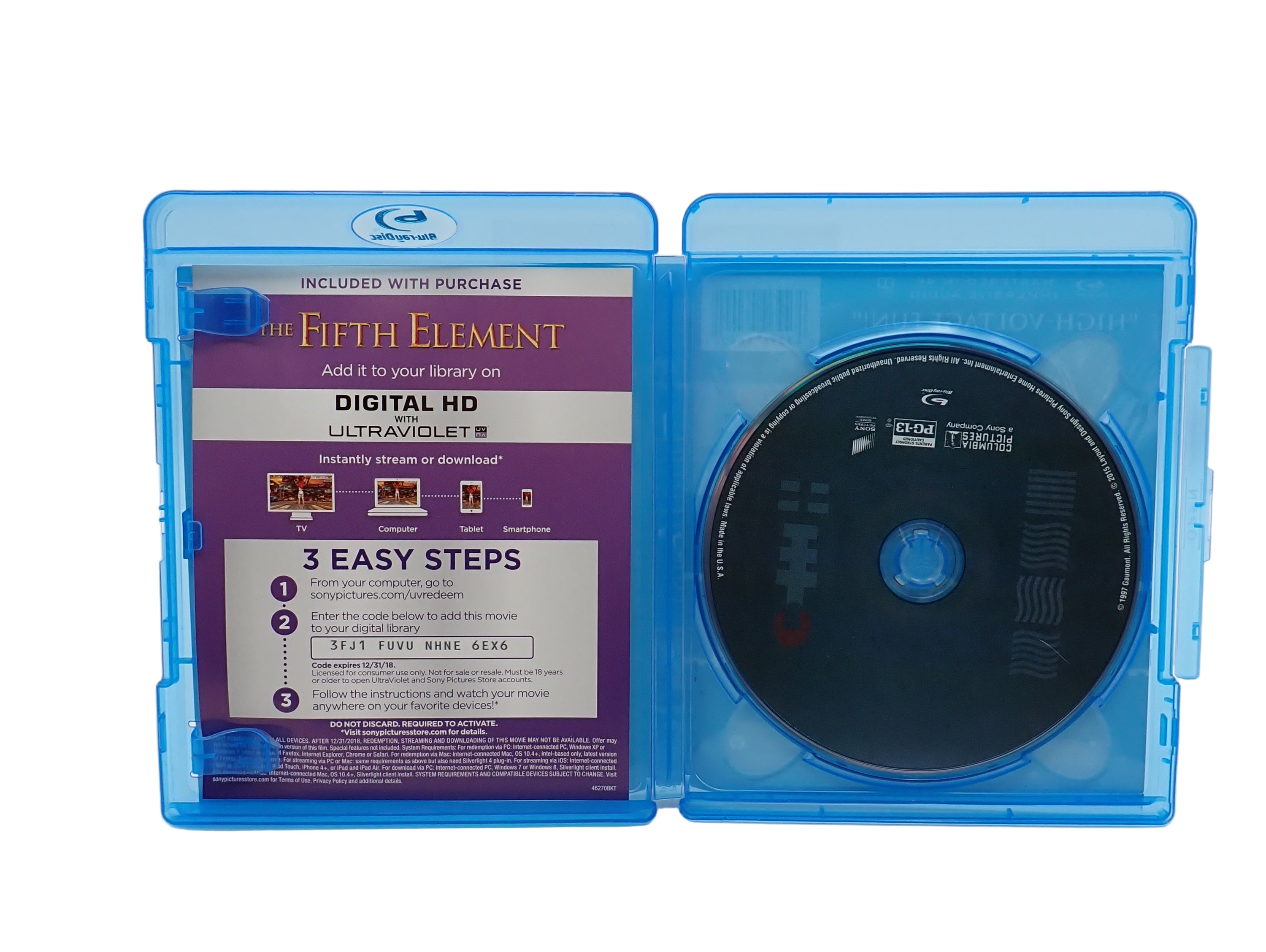 The Fifth Element (Blu-Ray) [Pre-Owned]