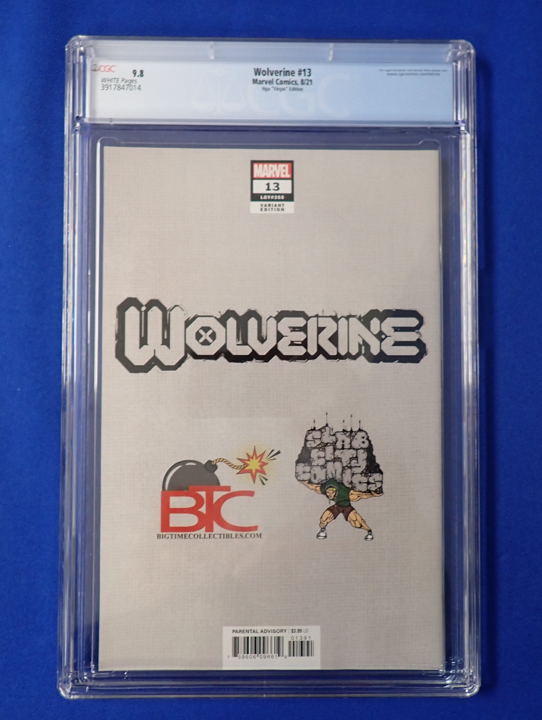 Wolverine #13 CGC 9.8 Kael Ngu Virgin Variant