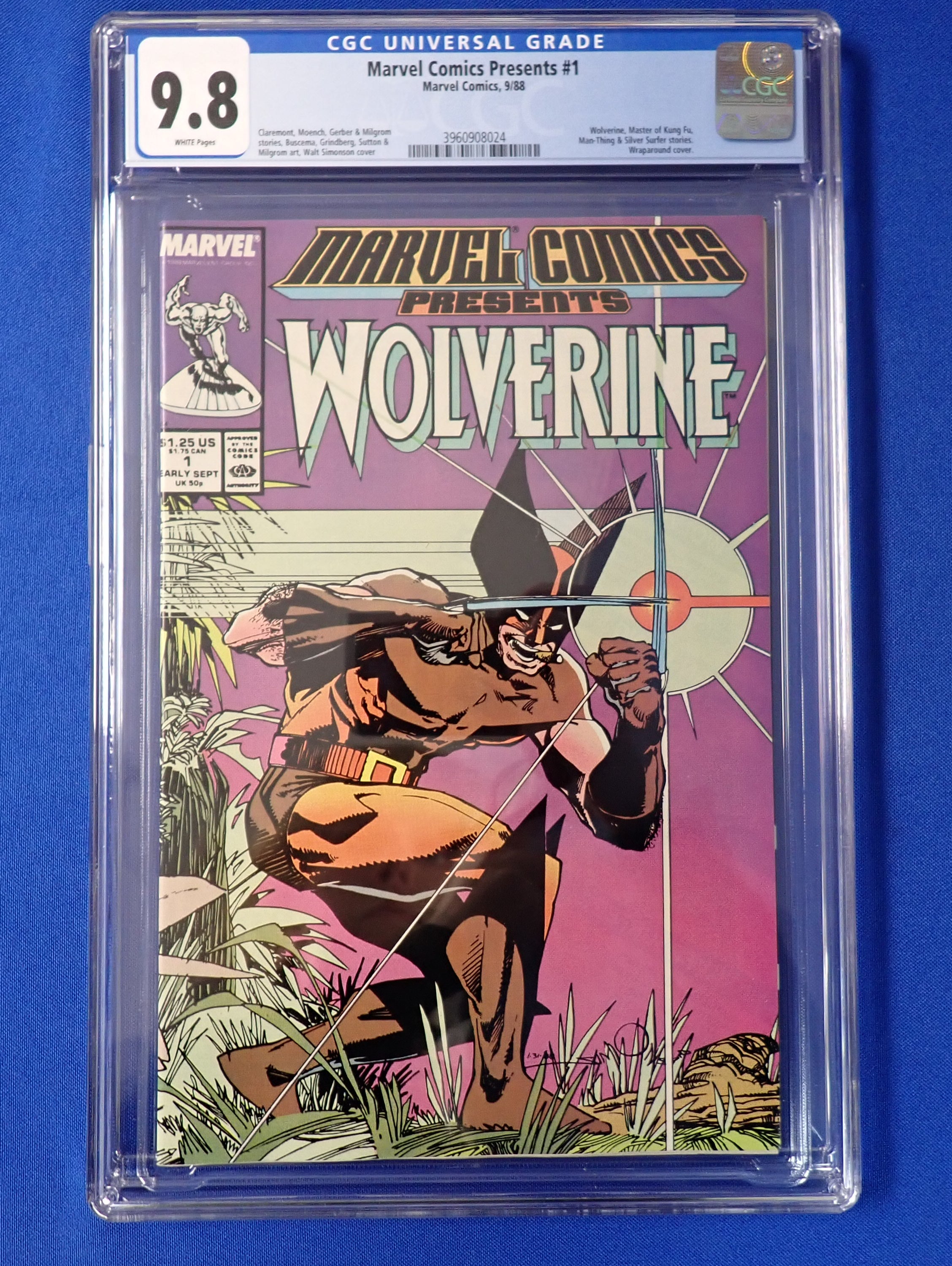 Marvel Comics Presents #1 (1988) - CGC 9.8 - Wraparound Cover