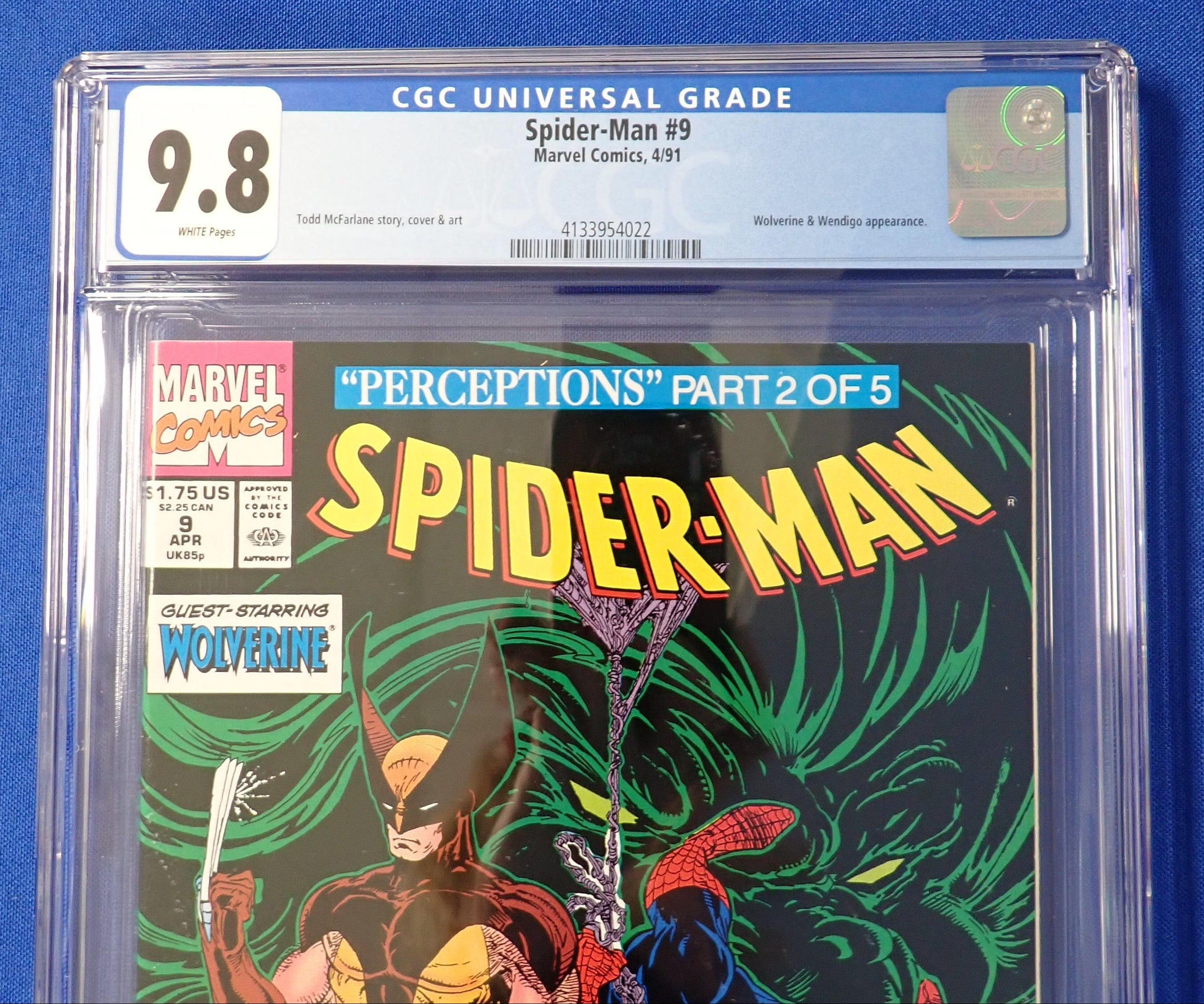 Spider-Man #9 (1991) - CGC 9.8