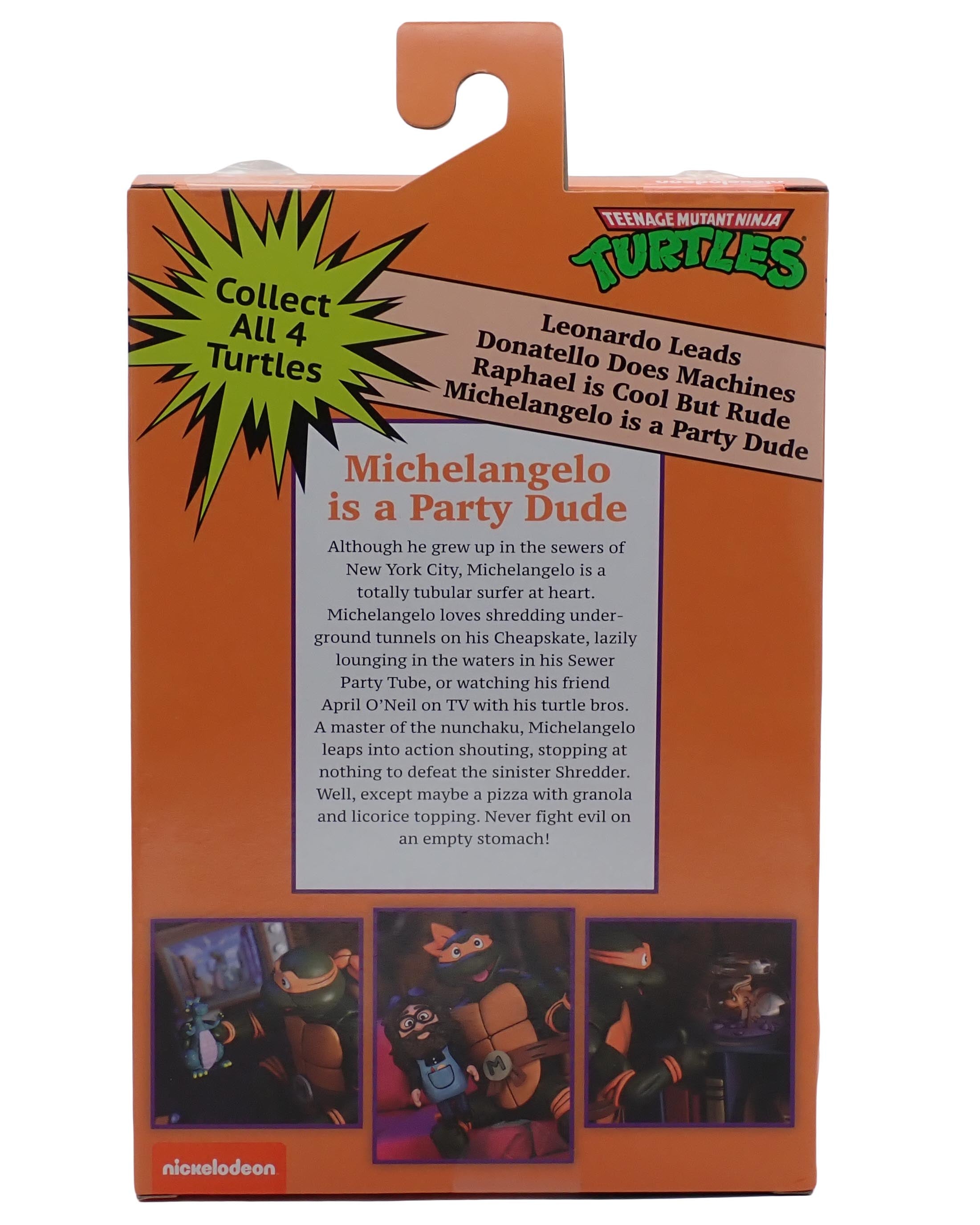 Michelangelo is a Party Dude - NECA Figure