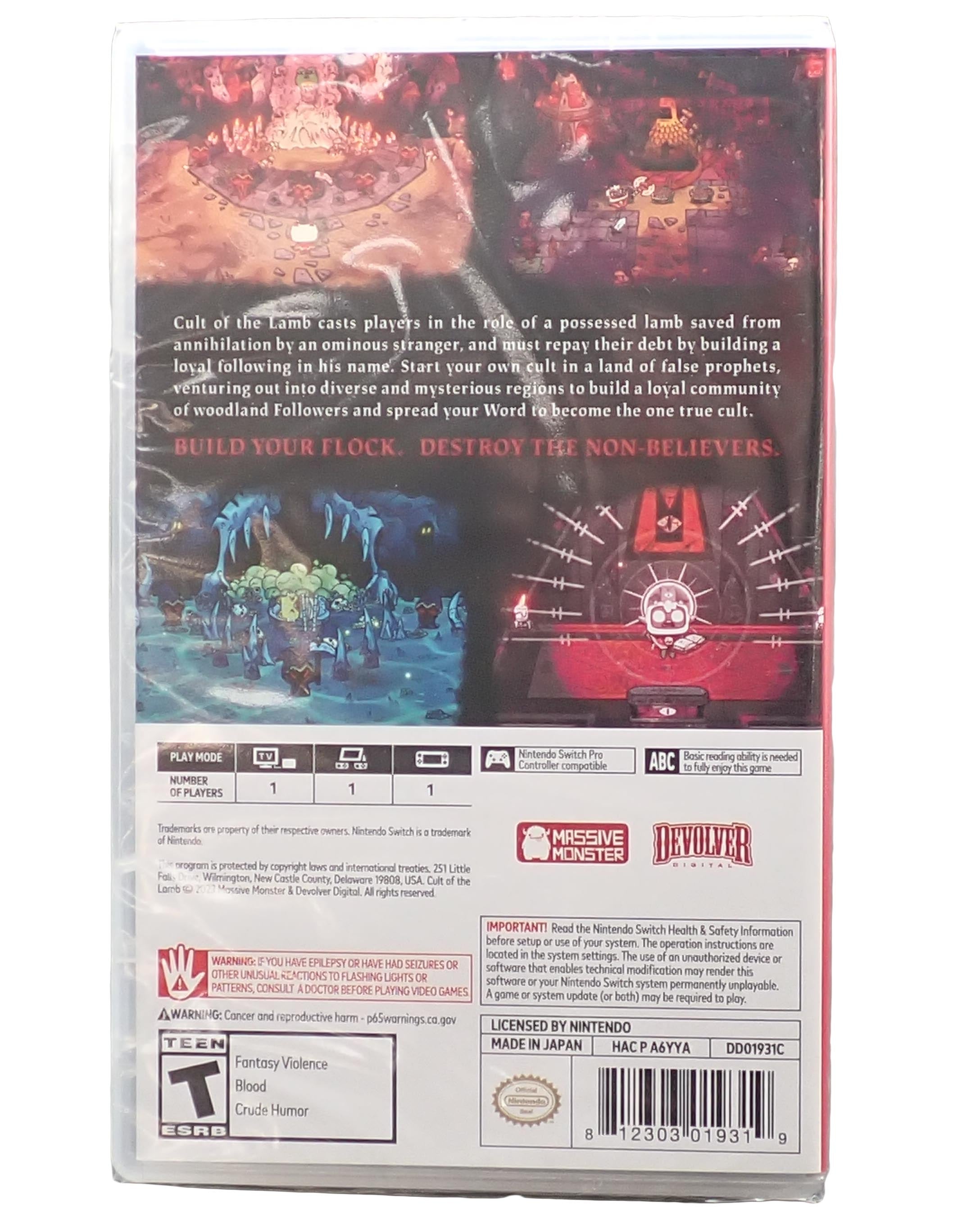 Cult of the Lamb [Sealed] - Switch