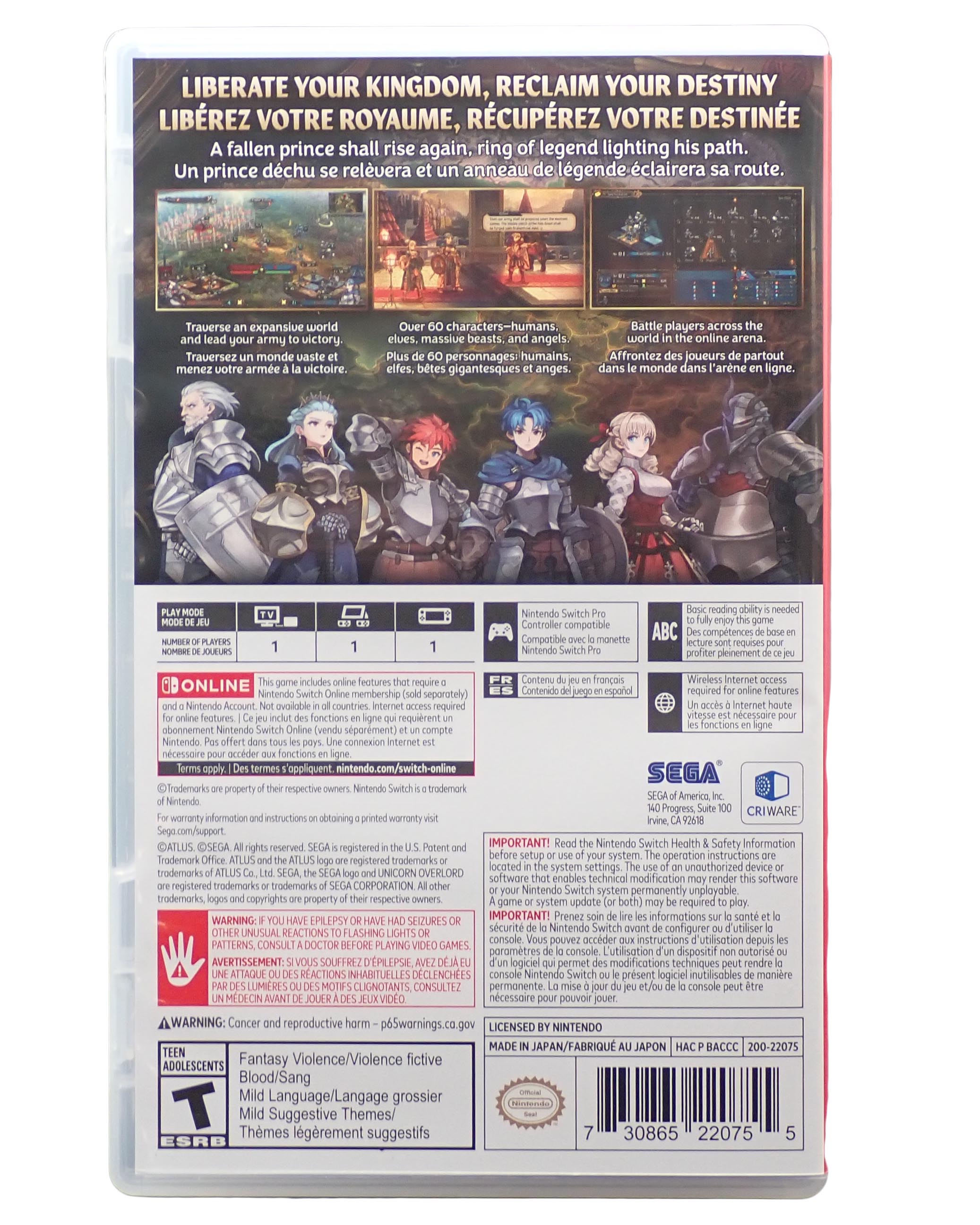 Unicorn Overlord - Switch