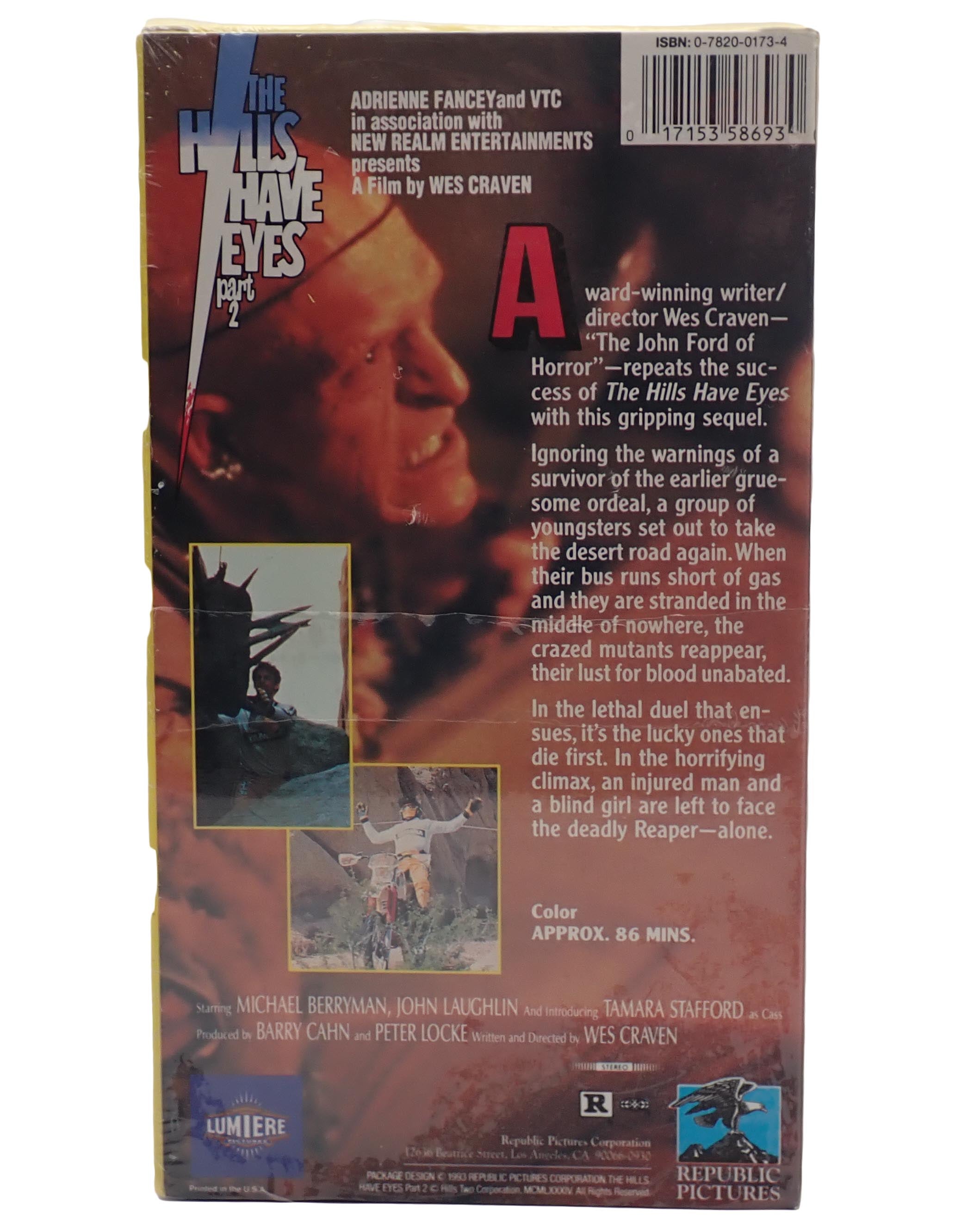 The Hills Have Eyes Part 2 [Sealed] - VHS