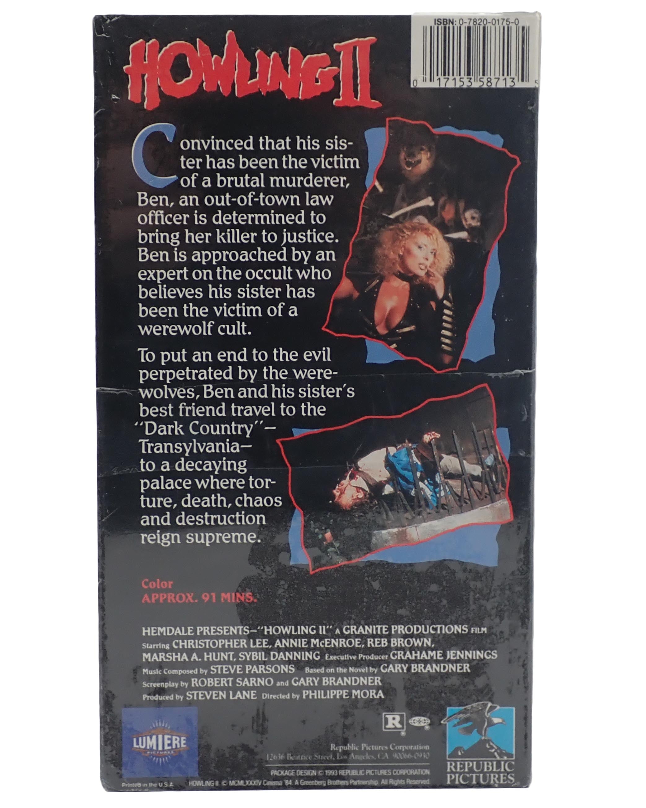 Howling II [Sealed] - VHS