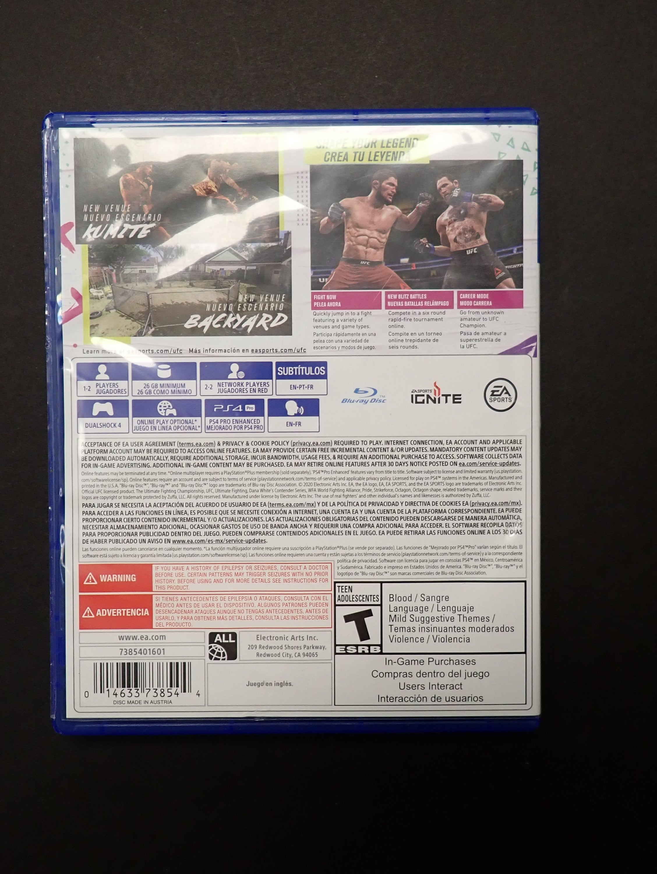 UFC 4 - PS4