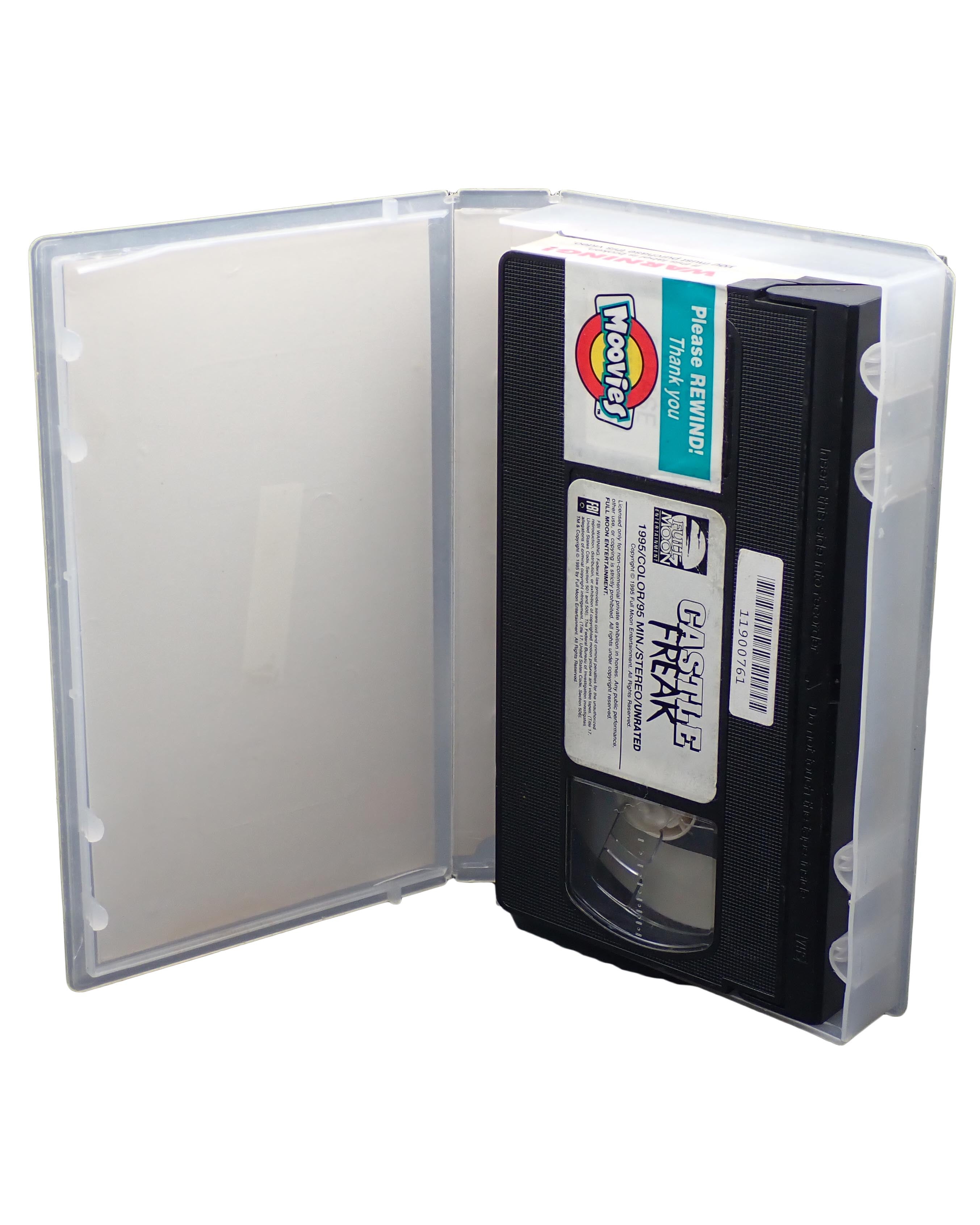 Castle Freak the Director's Cut - VHS