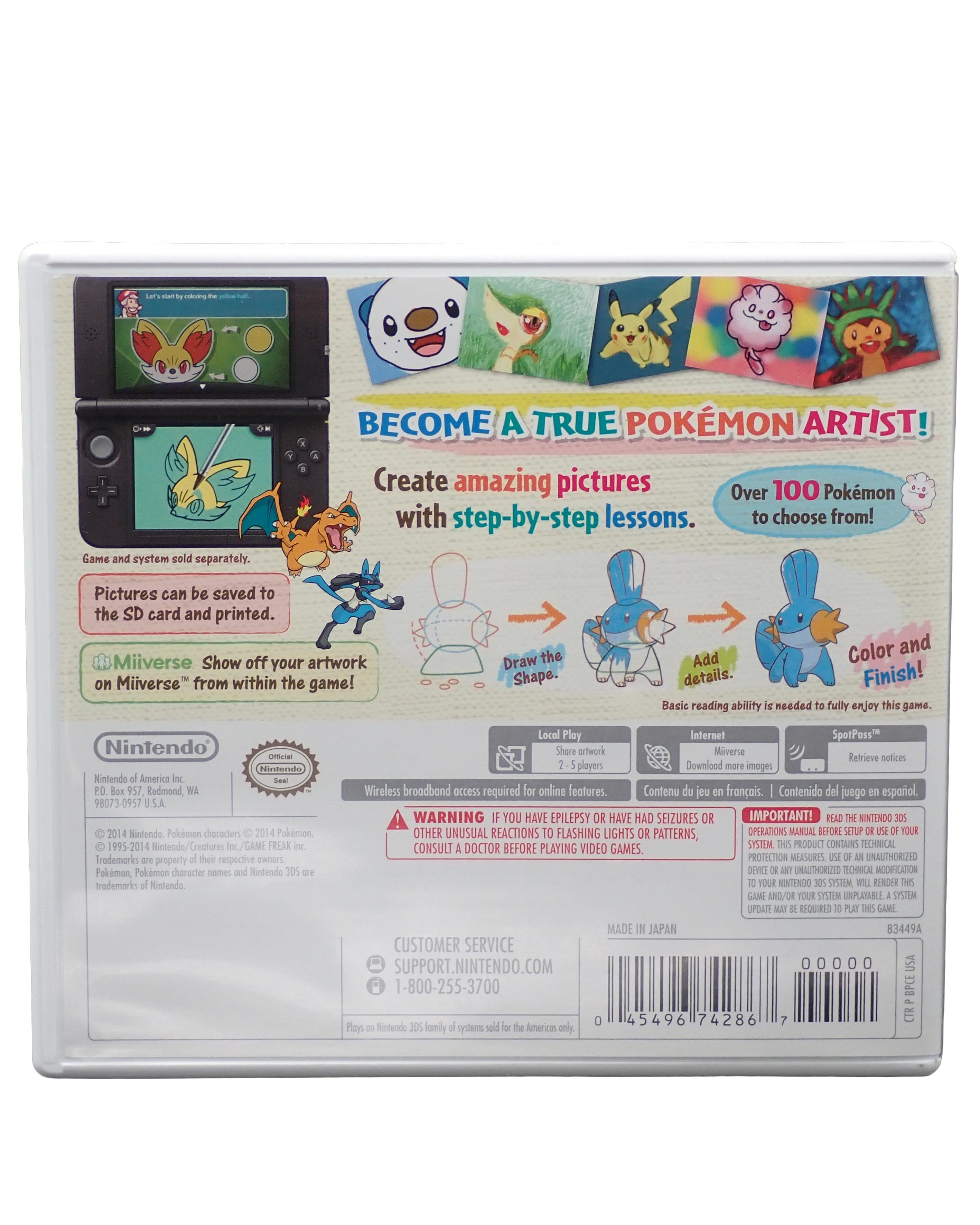 Pokémon Art Academy - 3DS