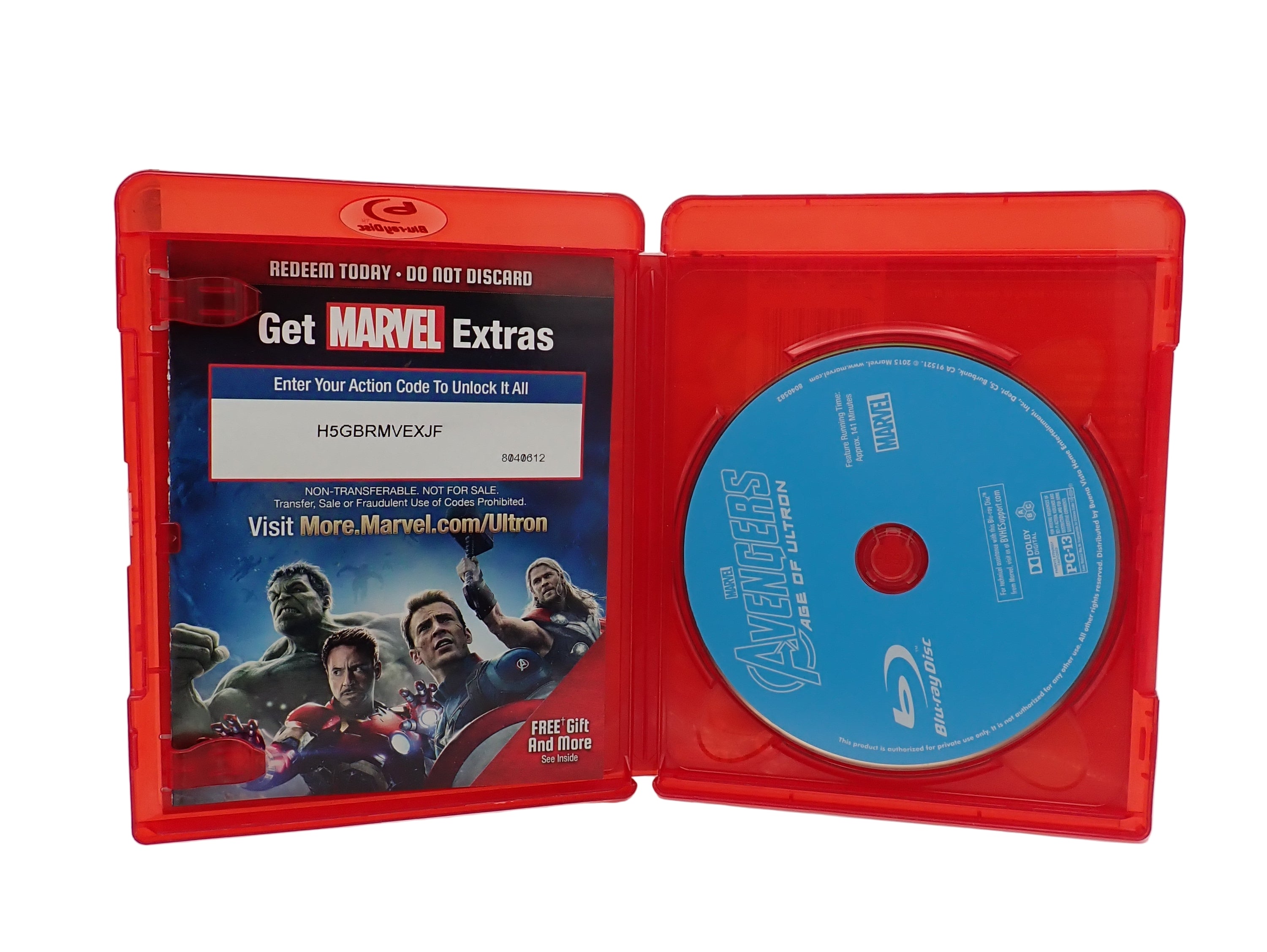 Avengers: Age of Ultron [Blu-Ray] (Pre-Owned)