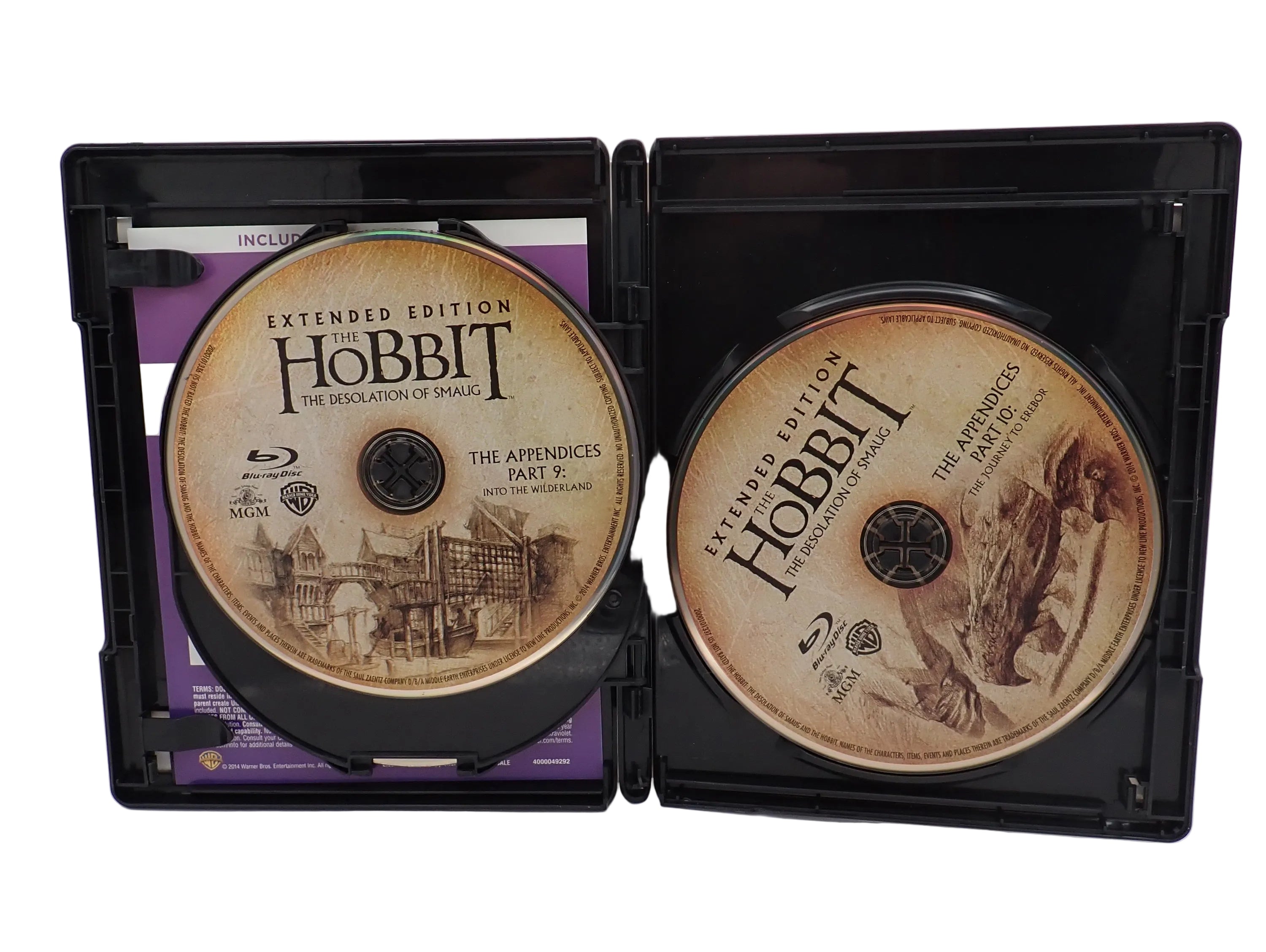 The Hobbit: The Desolation of Smaug - Extended Edit. (Blu-Ray) [Pre-Owned]