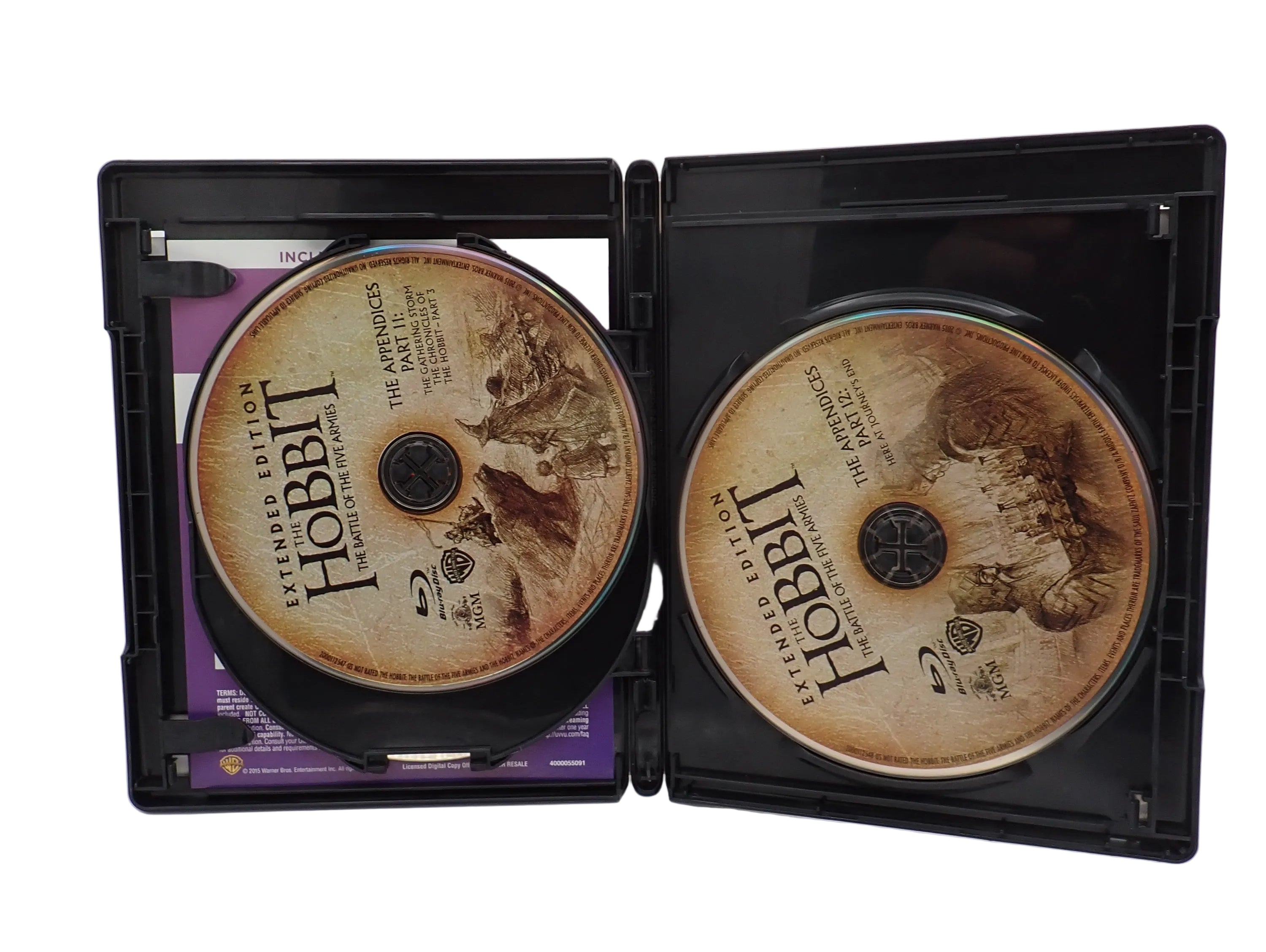 The Hobbit: The Battle of the Five Armies - Extended Edit. (Blu-Ray) [Pre-Owned]