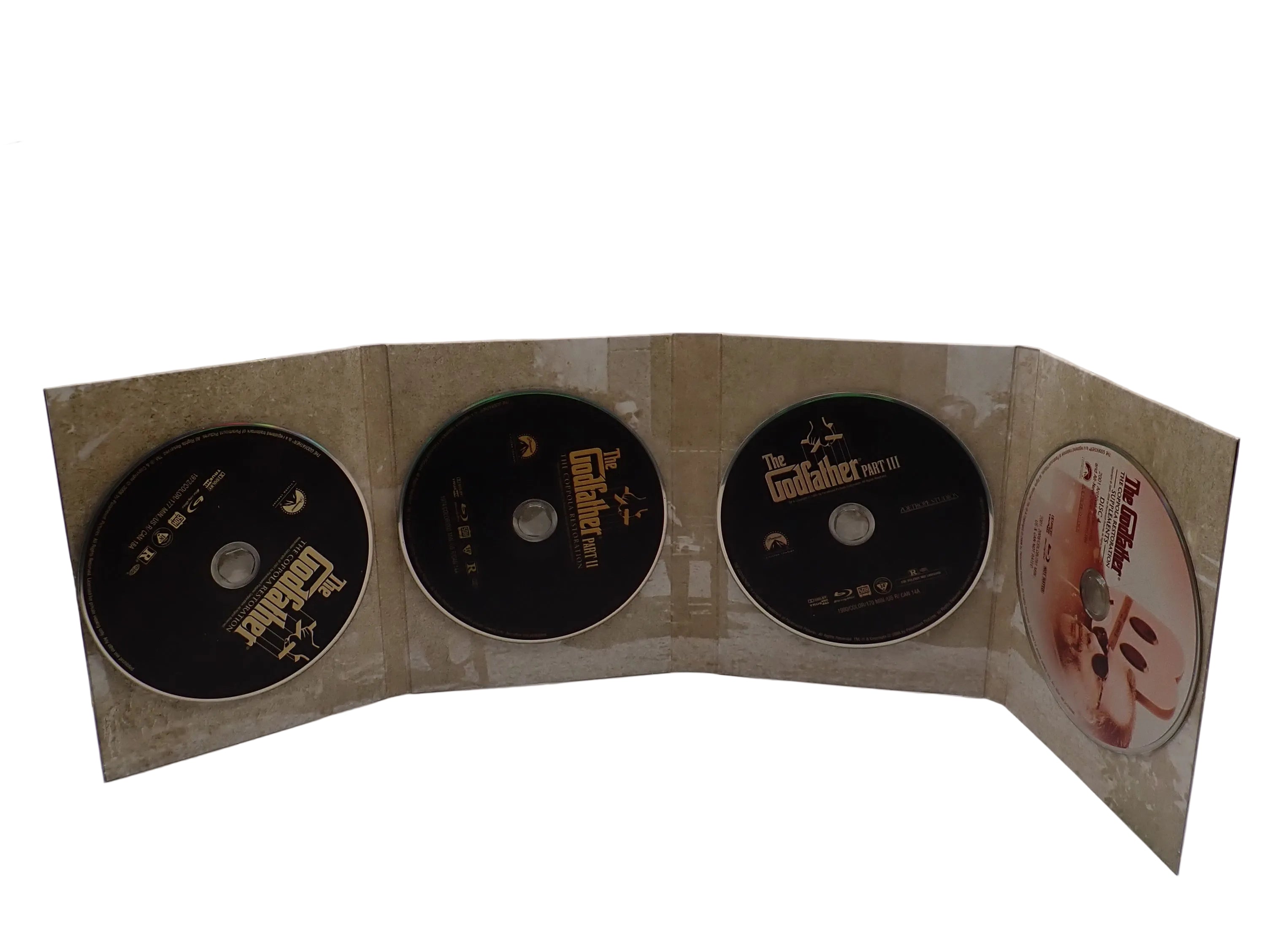 The Godfather Trilogy: Omerta Edition [03076 of 45000] (Blu-Ray) [Pre-Owned]