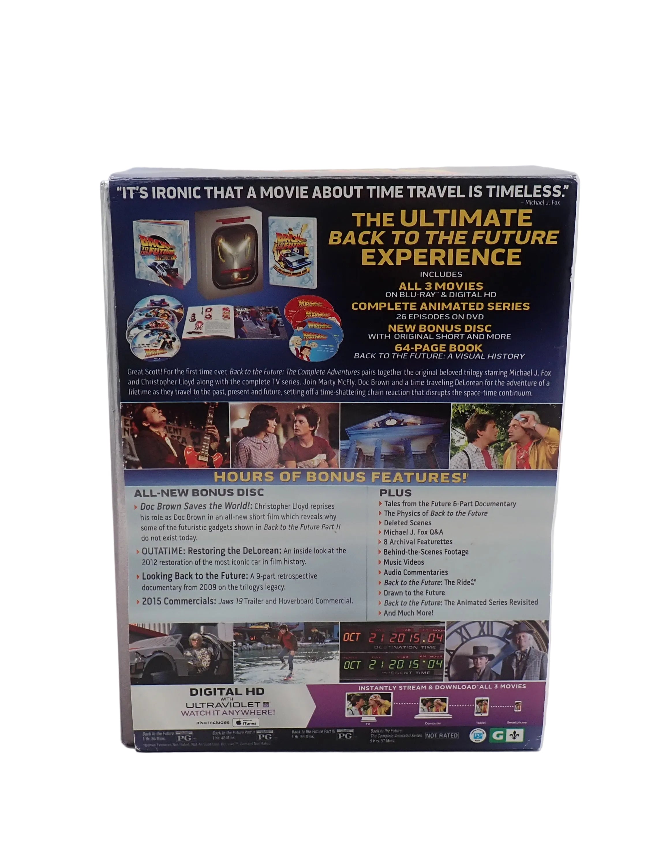 Back to the Future - The Complete Adventures: Capacitor Drive Edition (Blu-Ray) [Pre-Owned] (Copy)