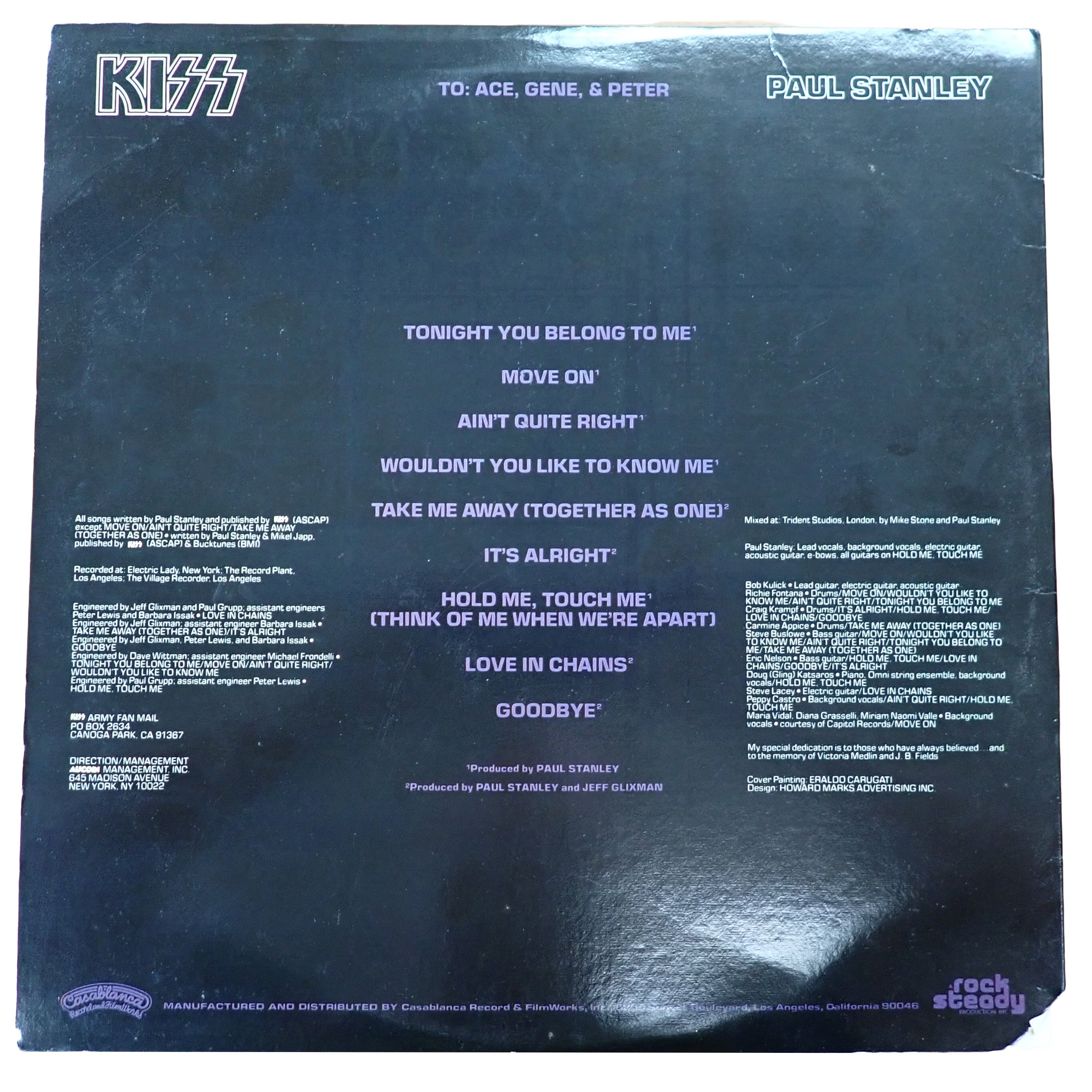 Kiss - Paul Stanley