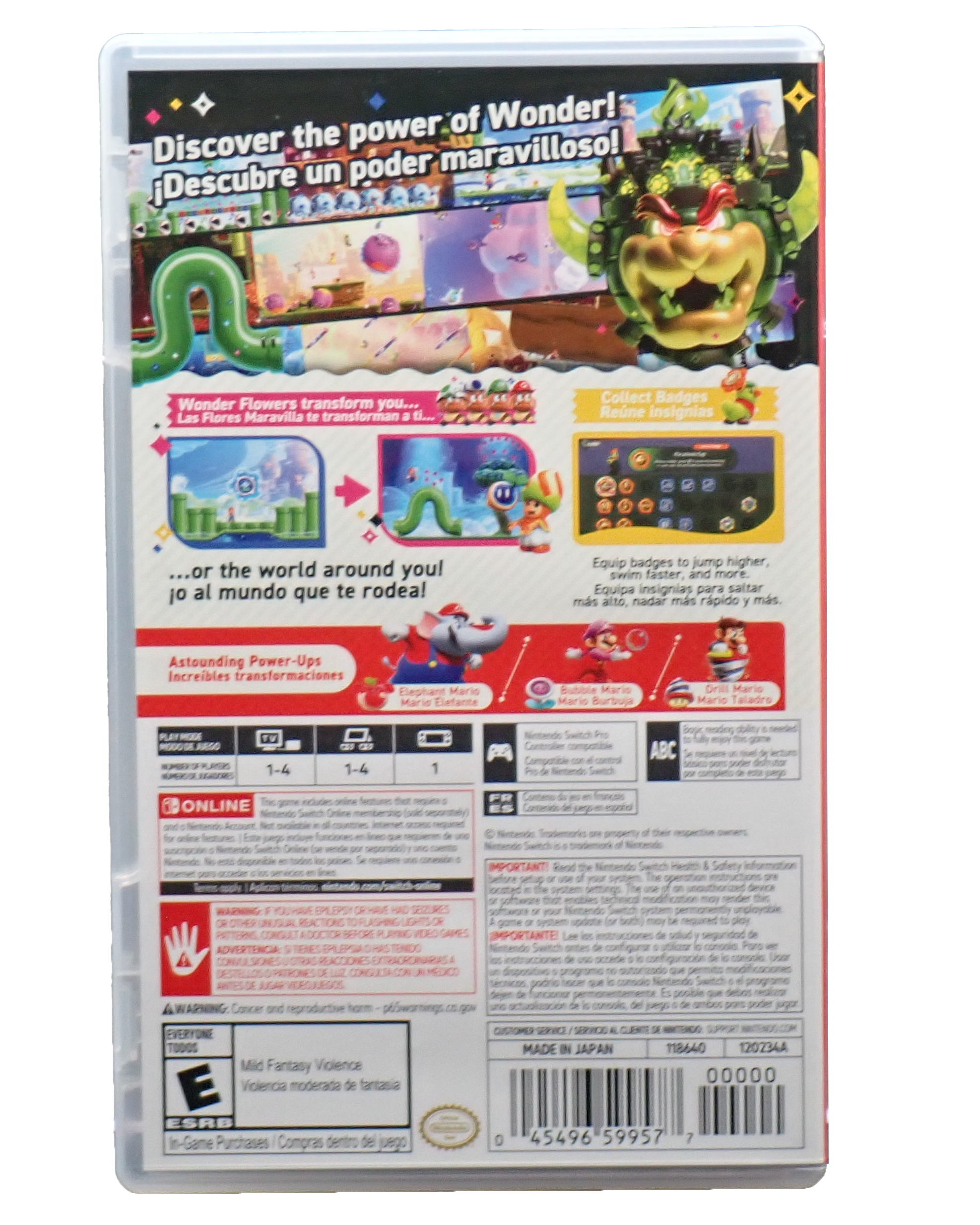 Super Mario Bros. Wonder - Switch