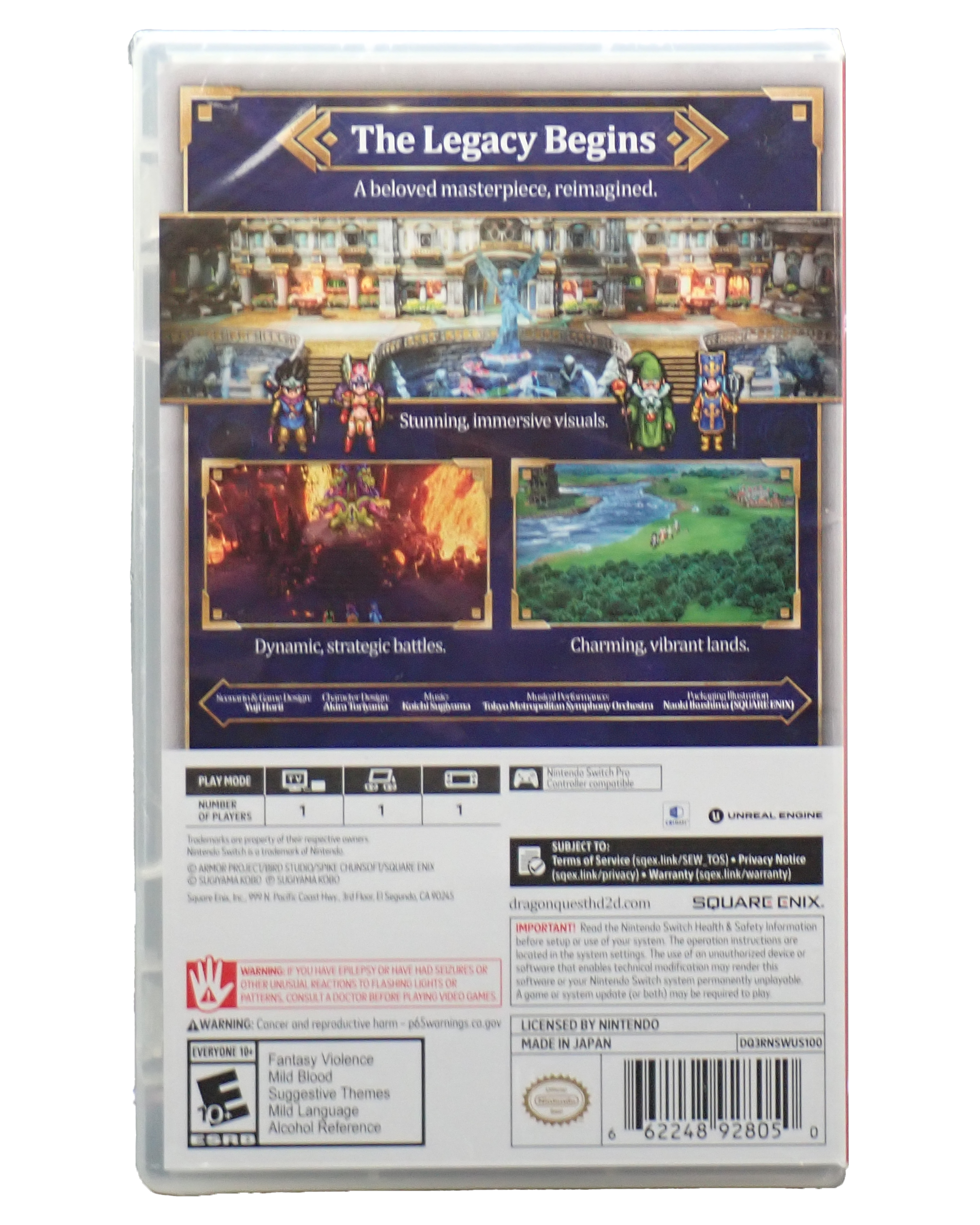 Dragon Quest III HD-2D Remake [Sealed] - Switch