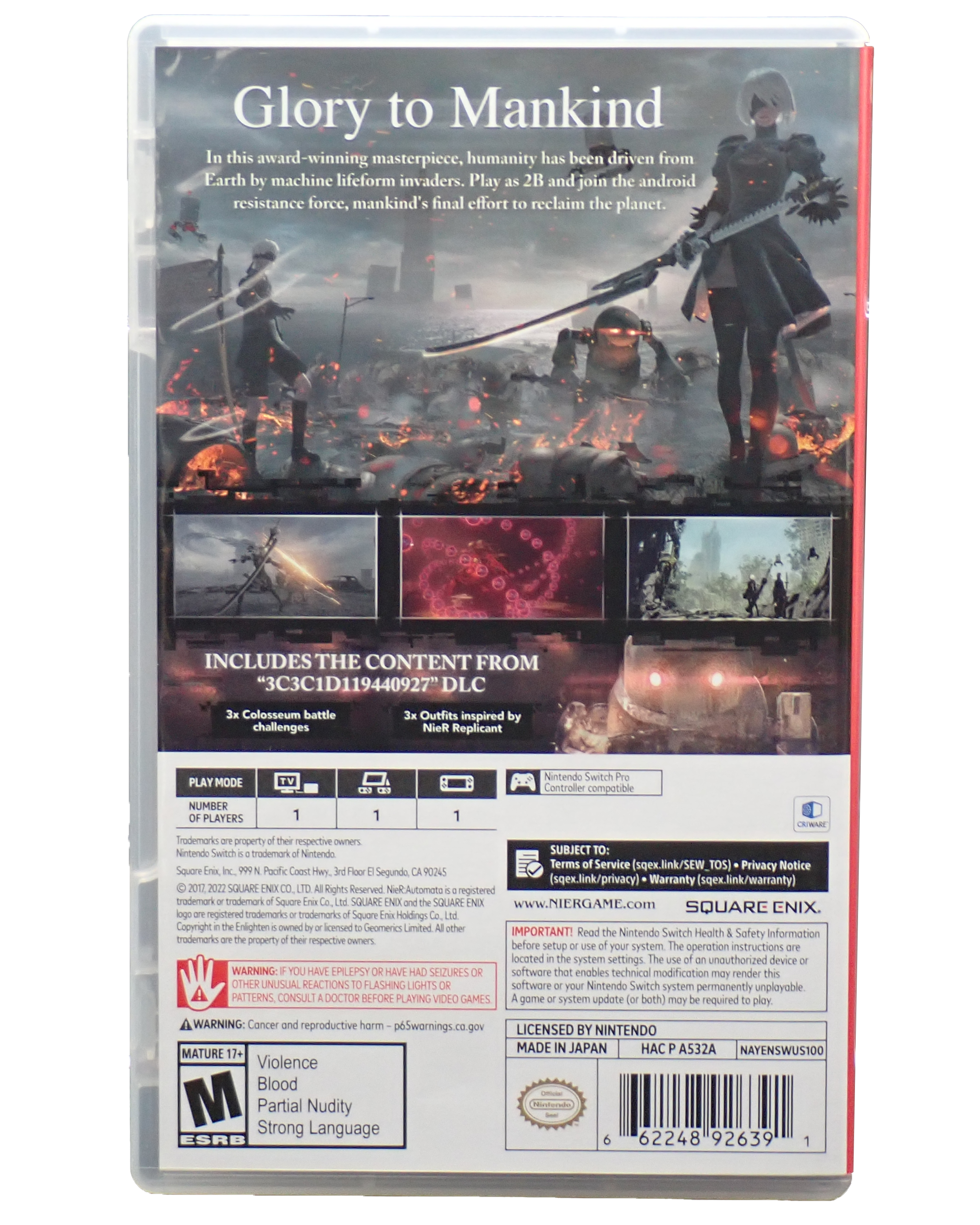 Nier Automata [The End of YoRHa Edition] - Switch