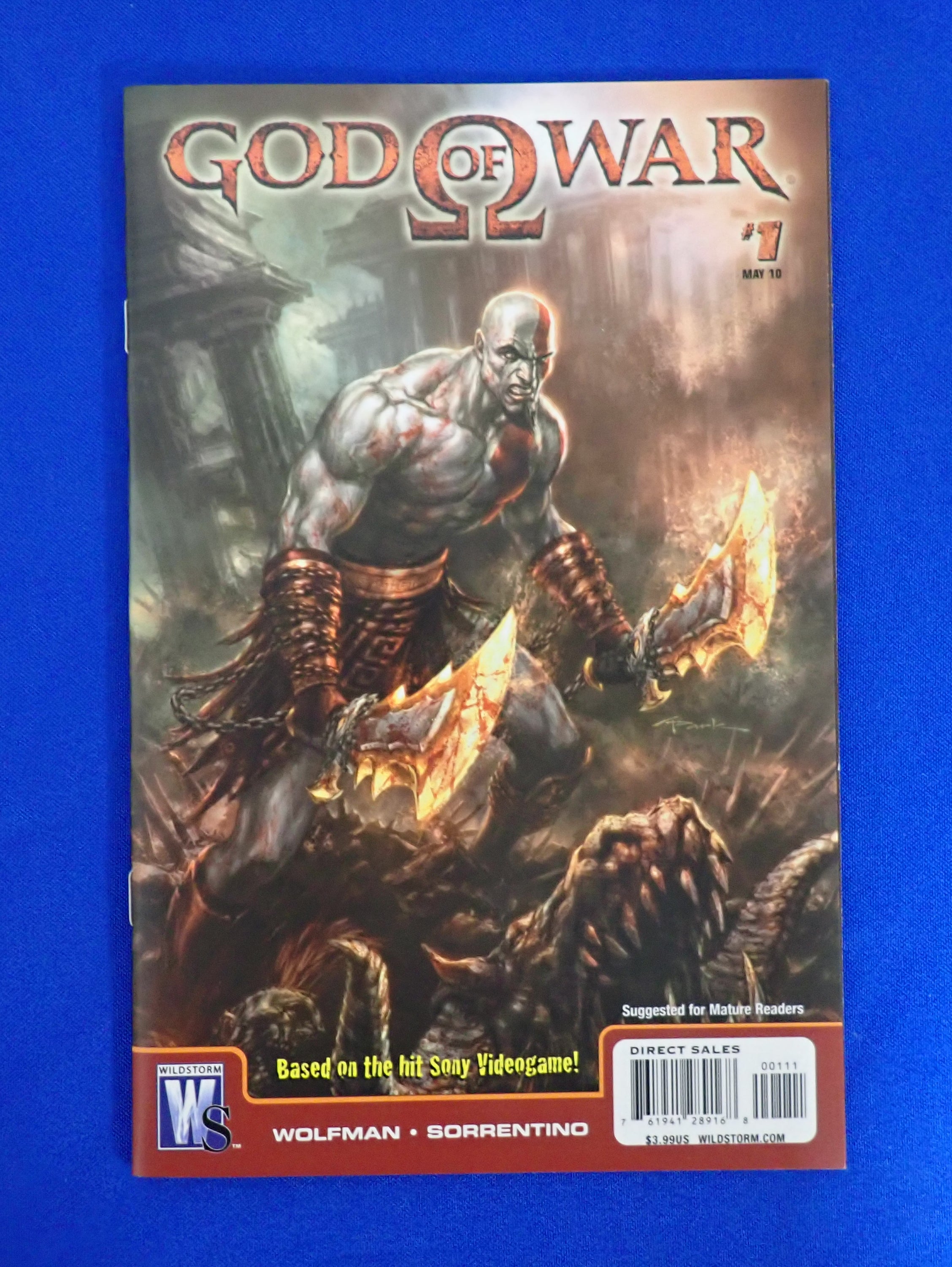 God of War #1 (2010)  - 9.4/NM