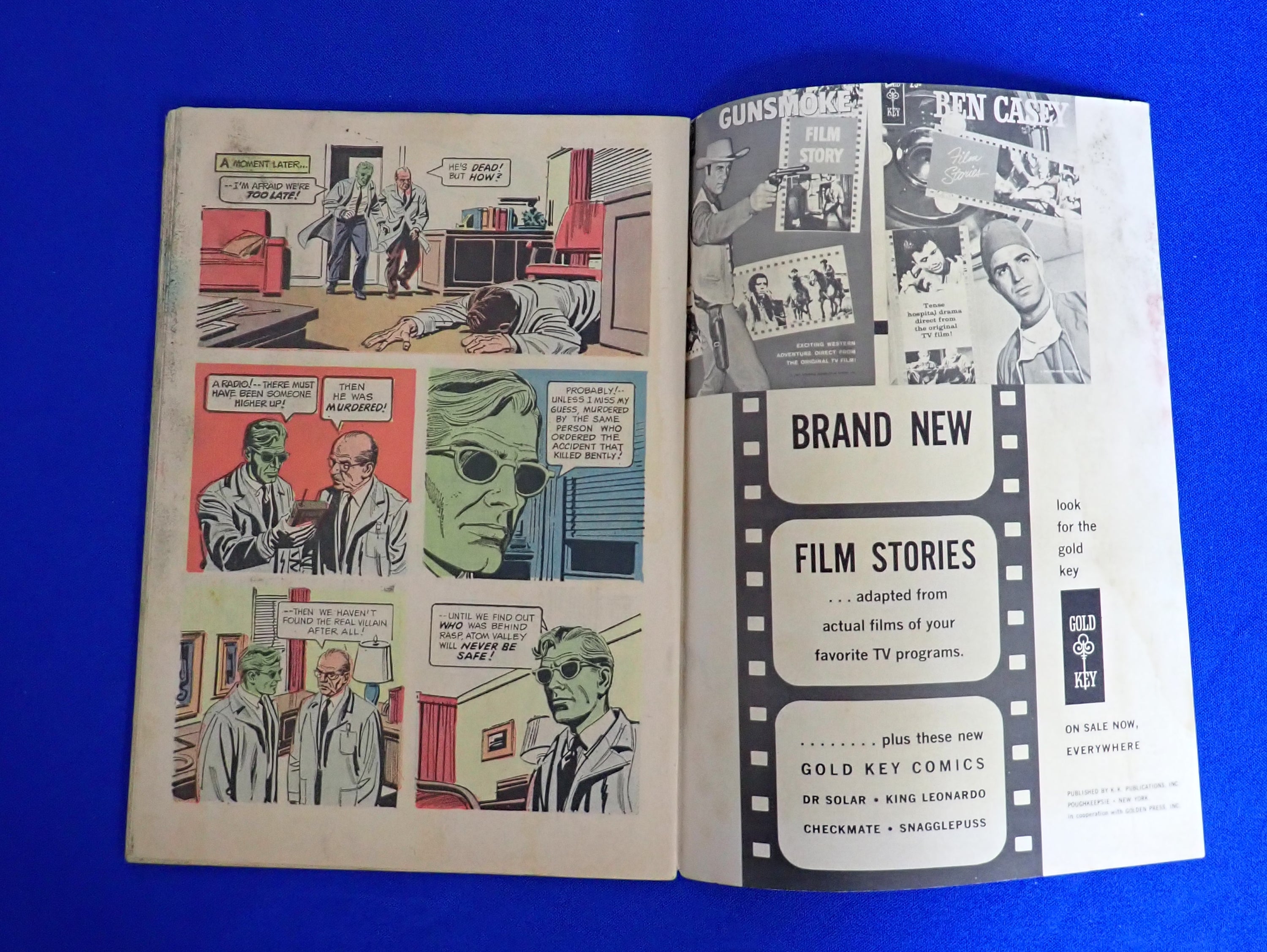 Doctor Solar, Man of the Atom #1 (1962)- GD/VG (3.0)